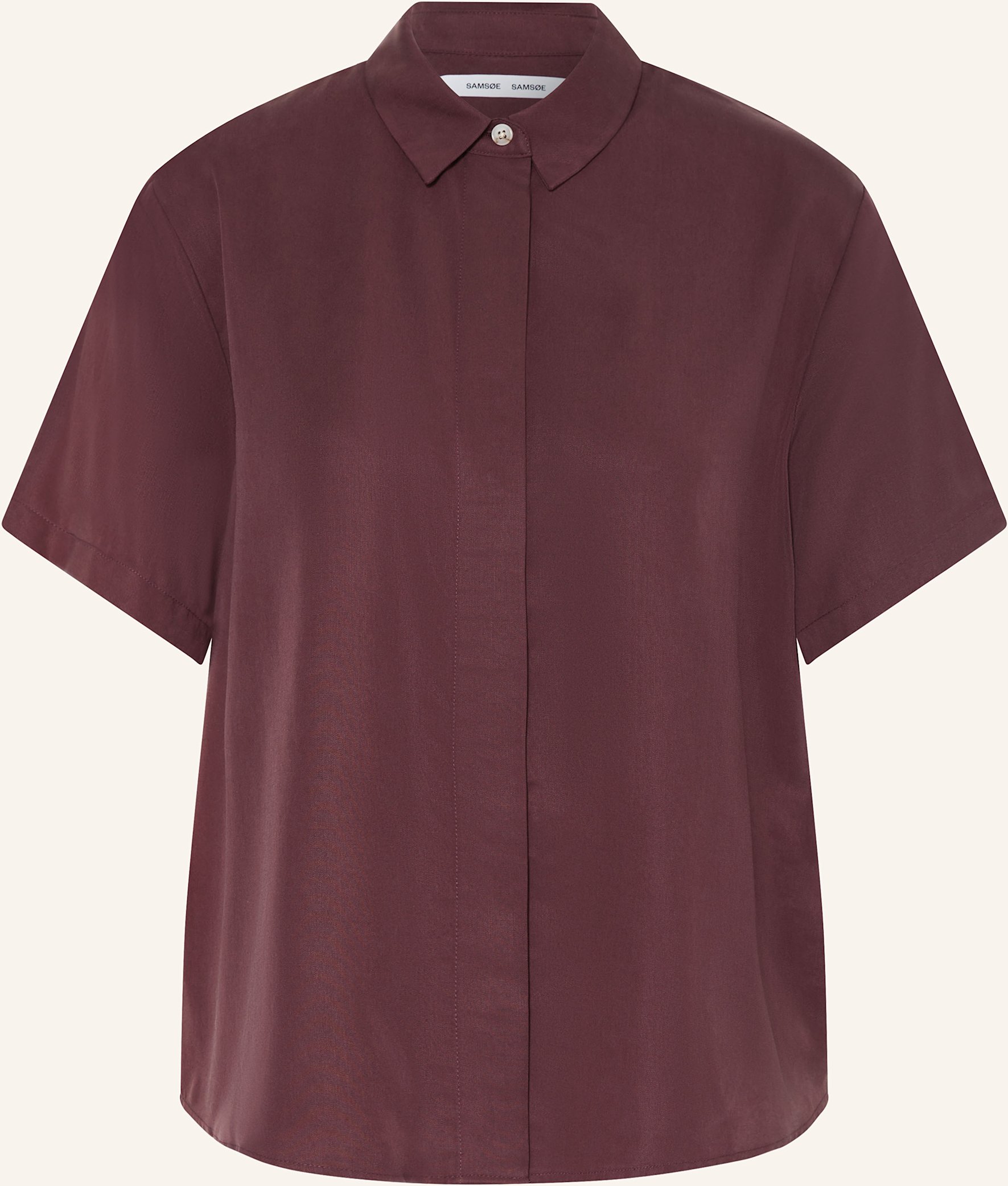 Samsøe Samsøe Hemdbluse Mina rot