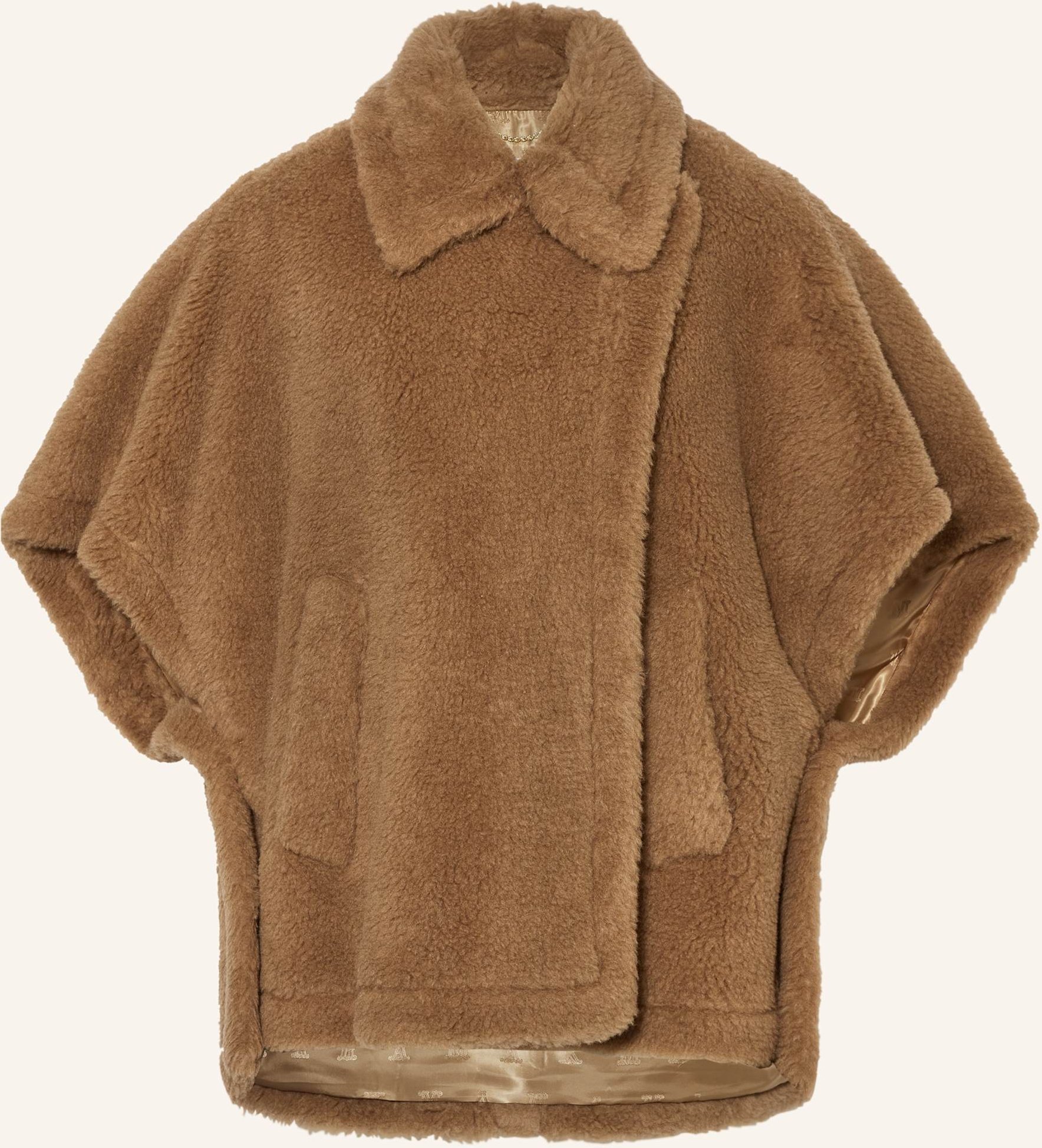 Max Mara Kamelhaar-Cape Tebe braun