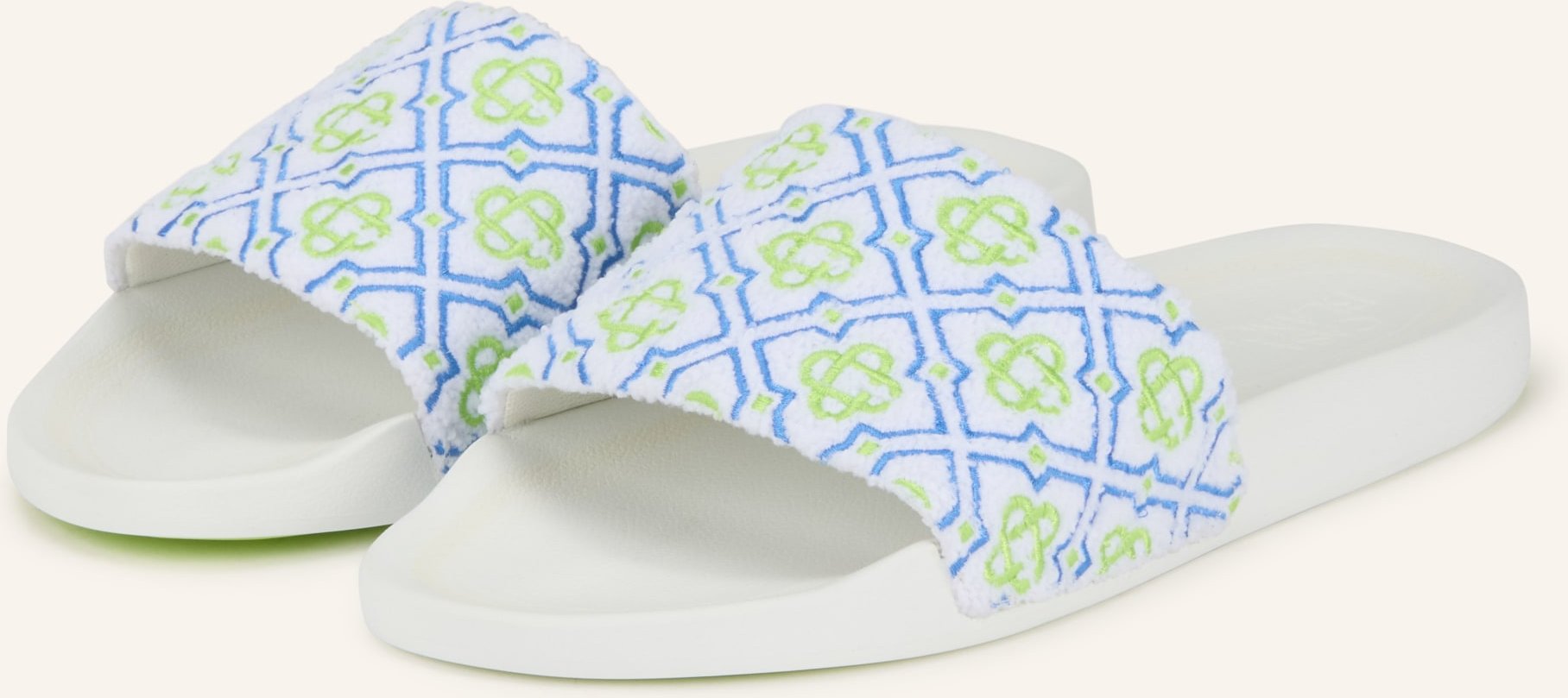 Casablanca Pantolette weiss