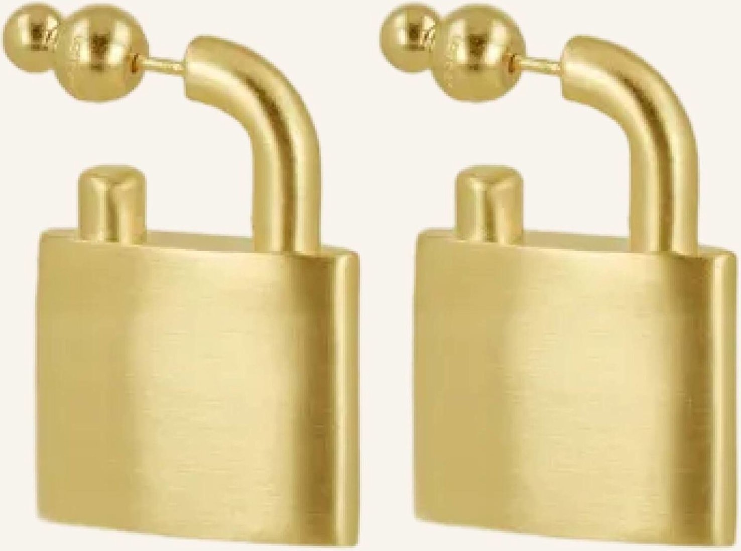 Lott.Gioielli Ohrhänger Cl Earring Padlock S Gold By Glambou gold