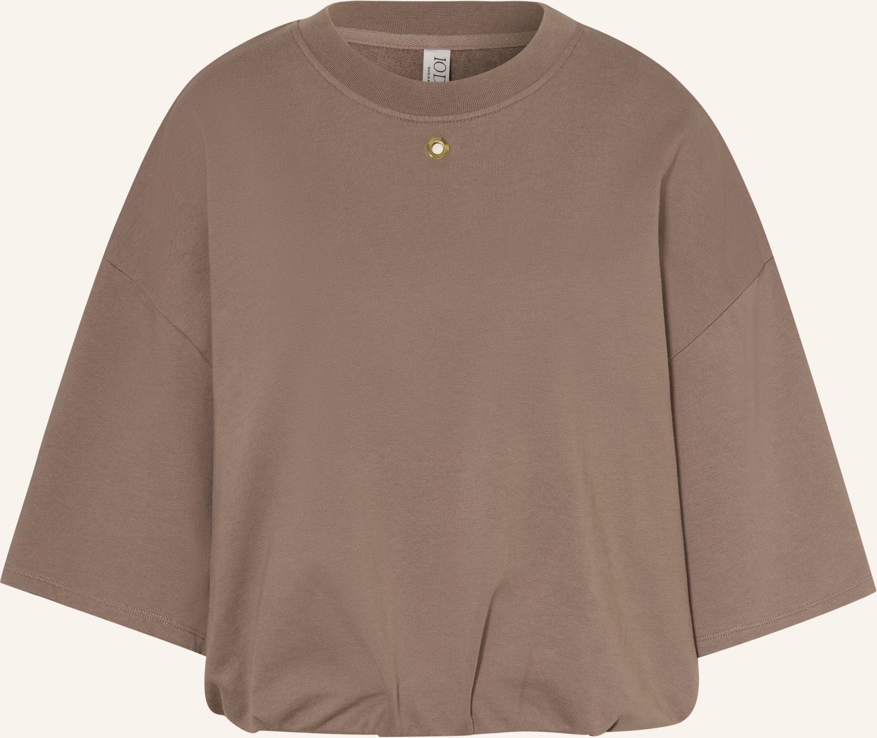 10days Oversized-Sweatshirt Mit 3/4-Arm beige