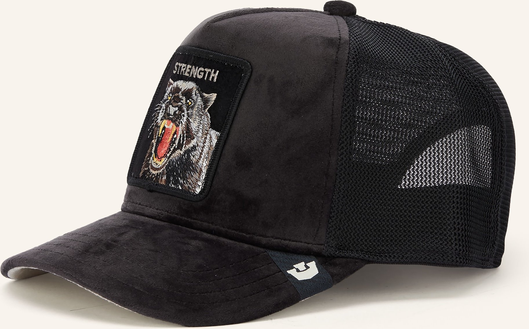 Goorin Bros. Cap Velour Panther schwarz