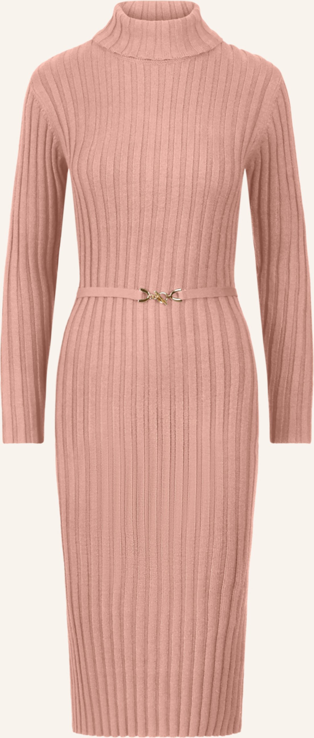 Apart Midistrickkleid lila