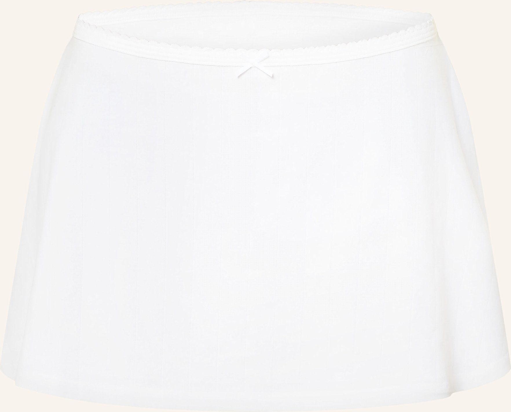 Skims Lounge-Rock Drop Needle Pointelle weiss