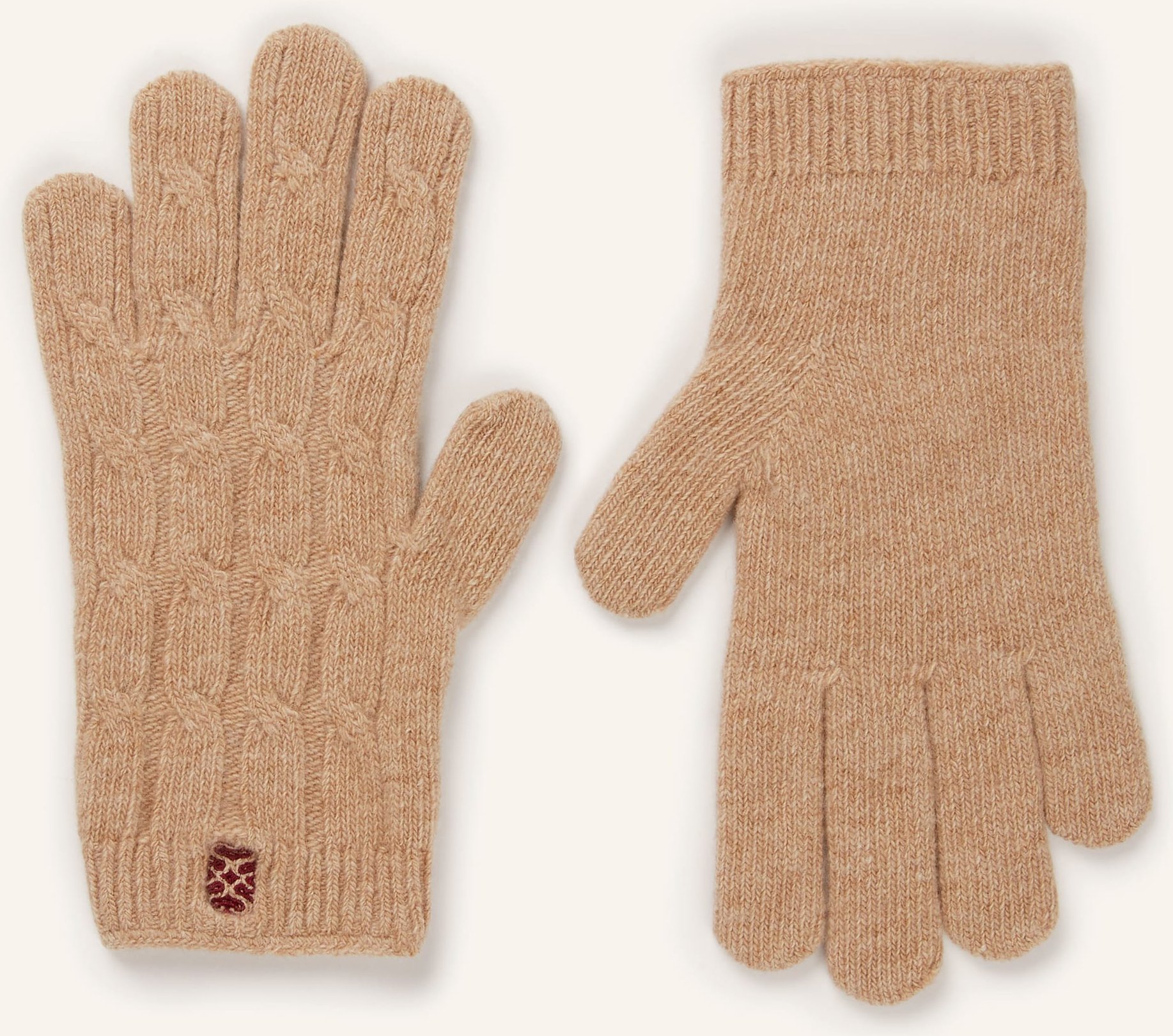 Sandro Handschuhe beige