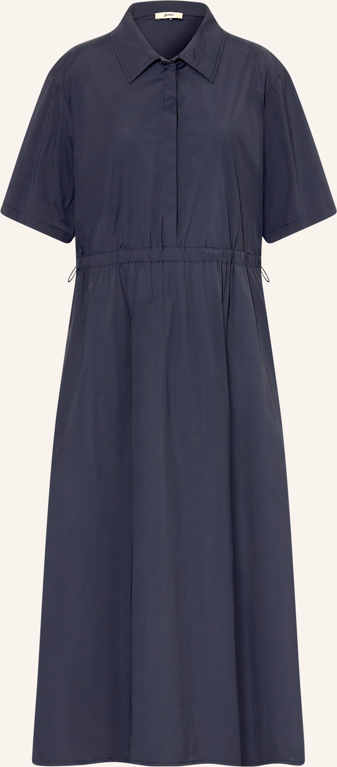 Herno Hemdblusenkleid blau