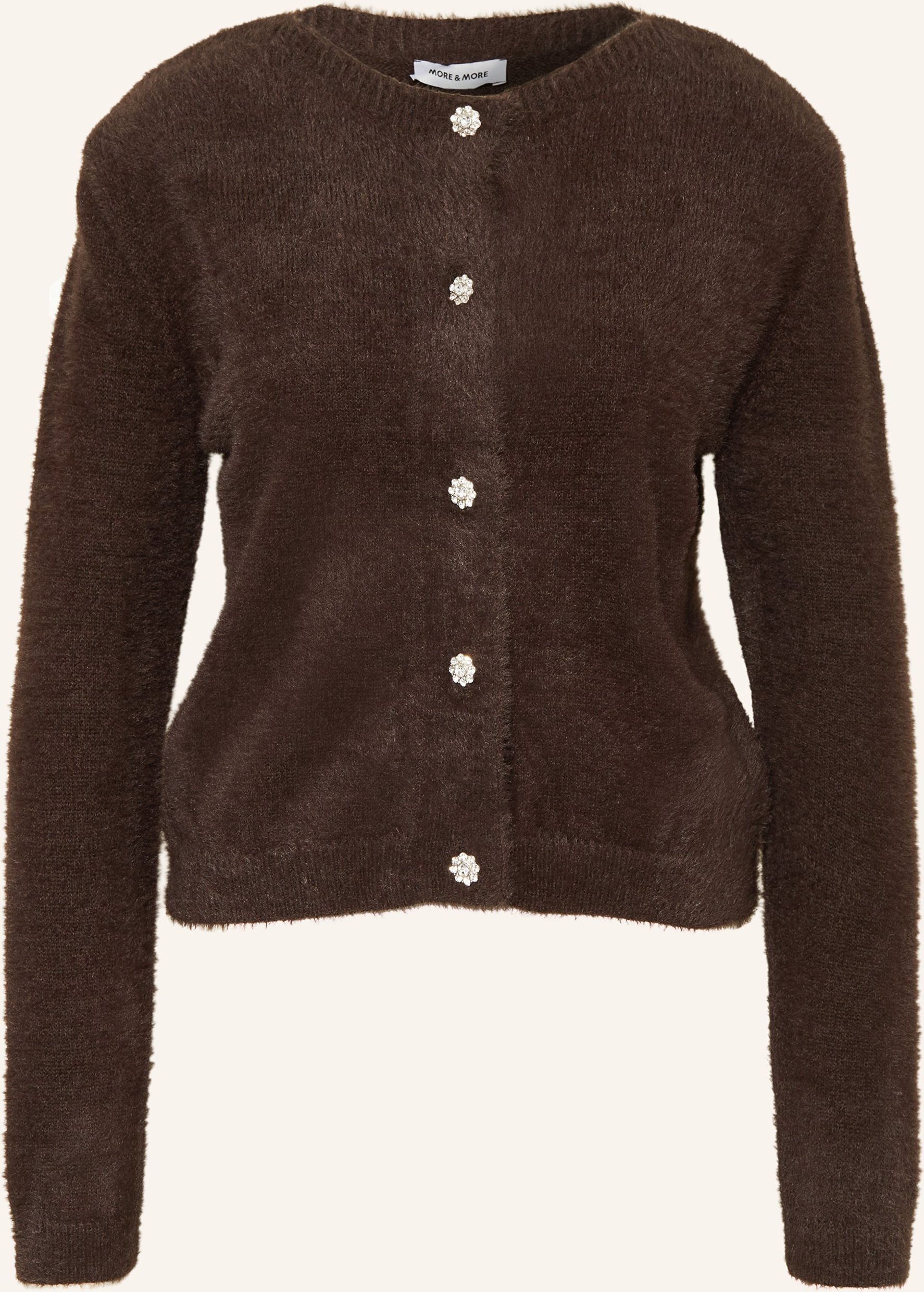 More & More Strickjacke braun