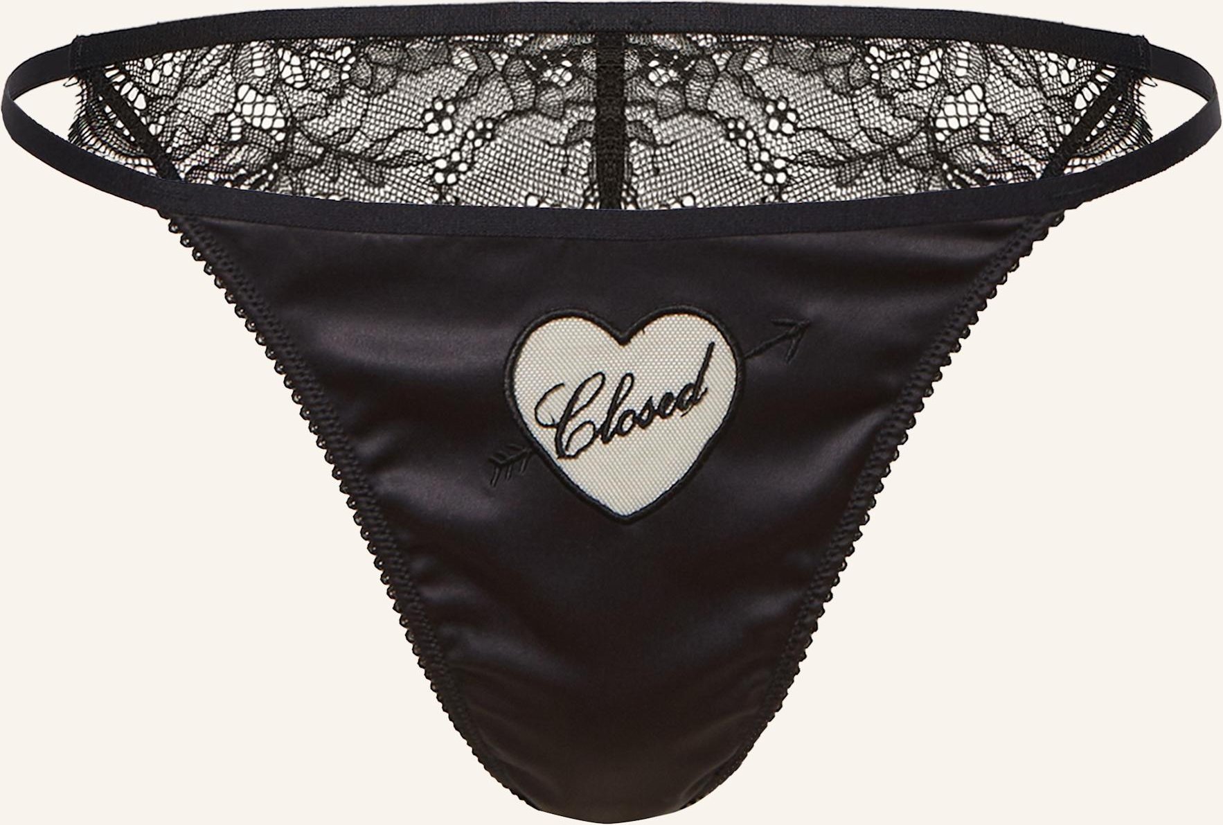 Closed Slip Charlotte schwarz