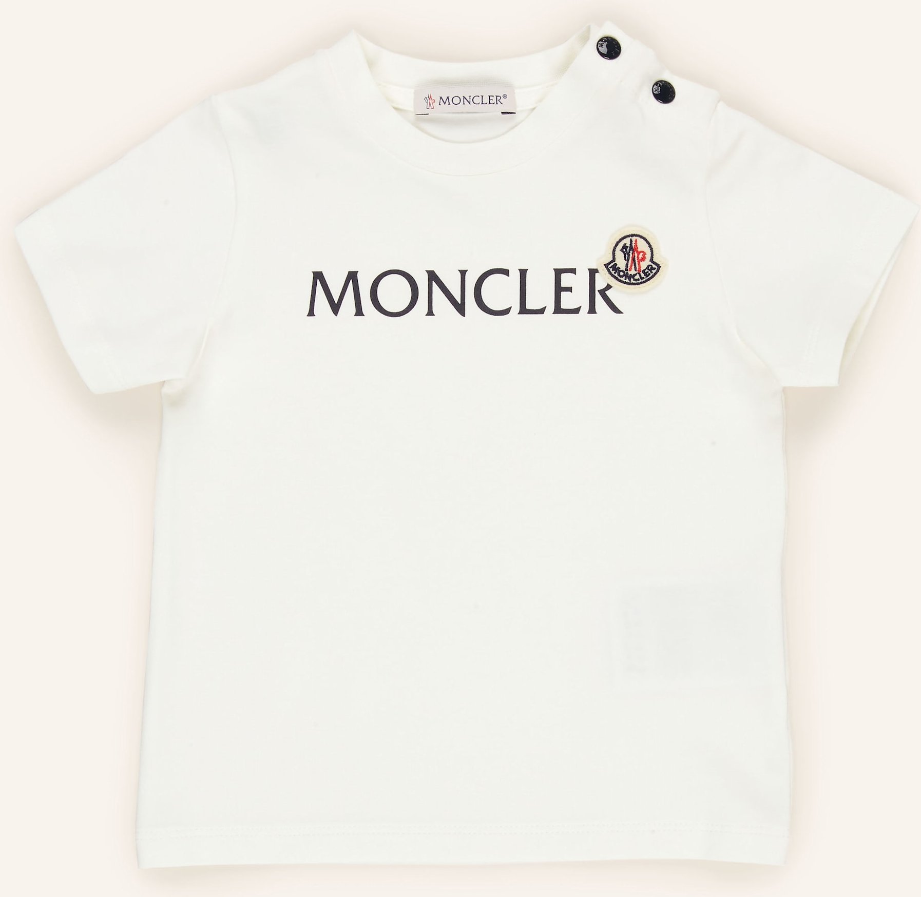 Moncler Enfant T-Shirt weiss