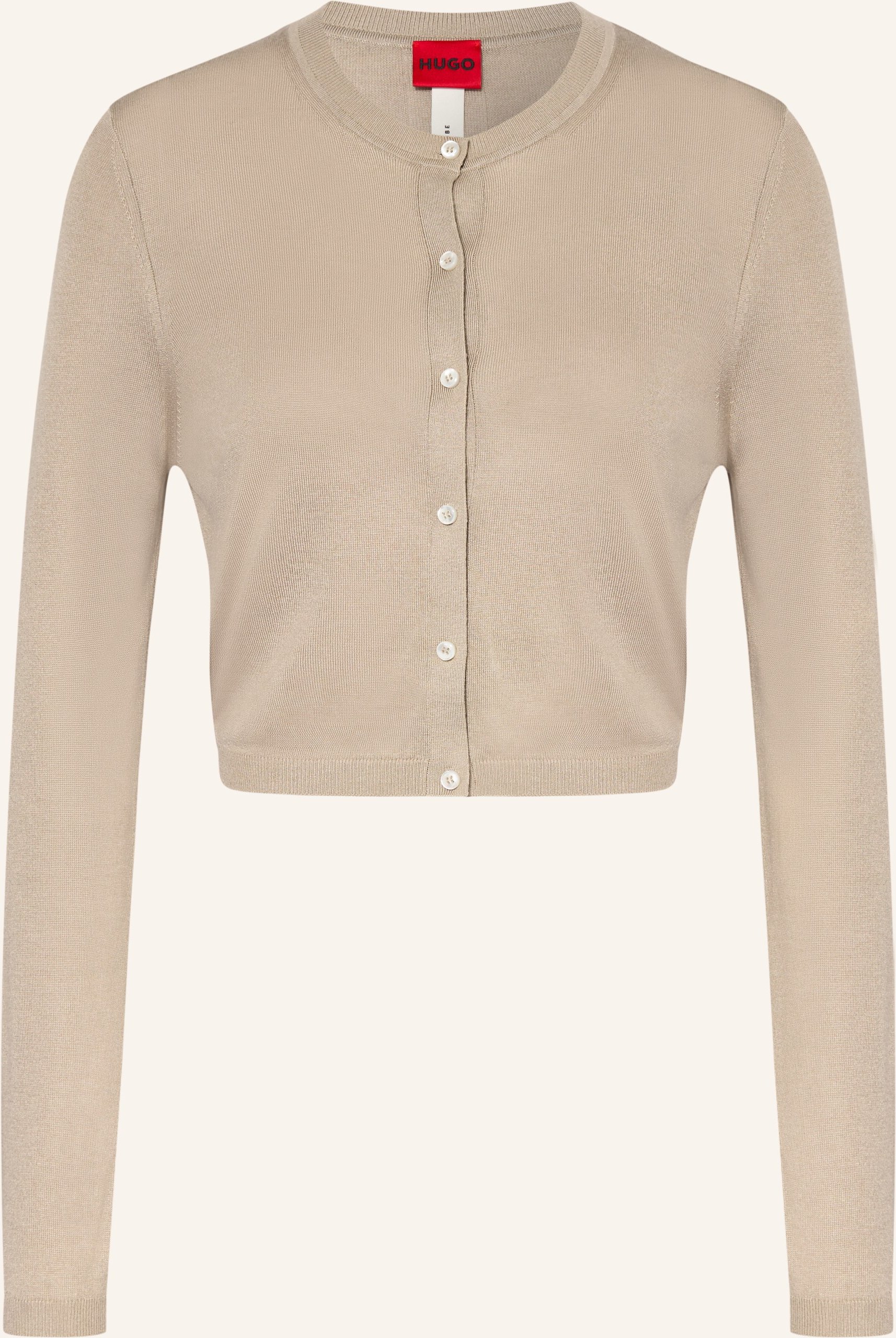 Hugo Strickjacke Sessiry beige