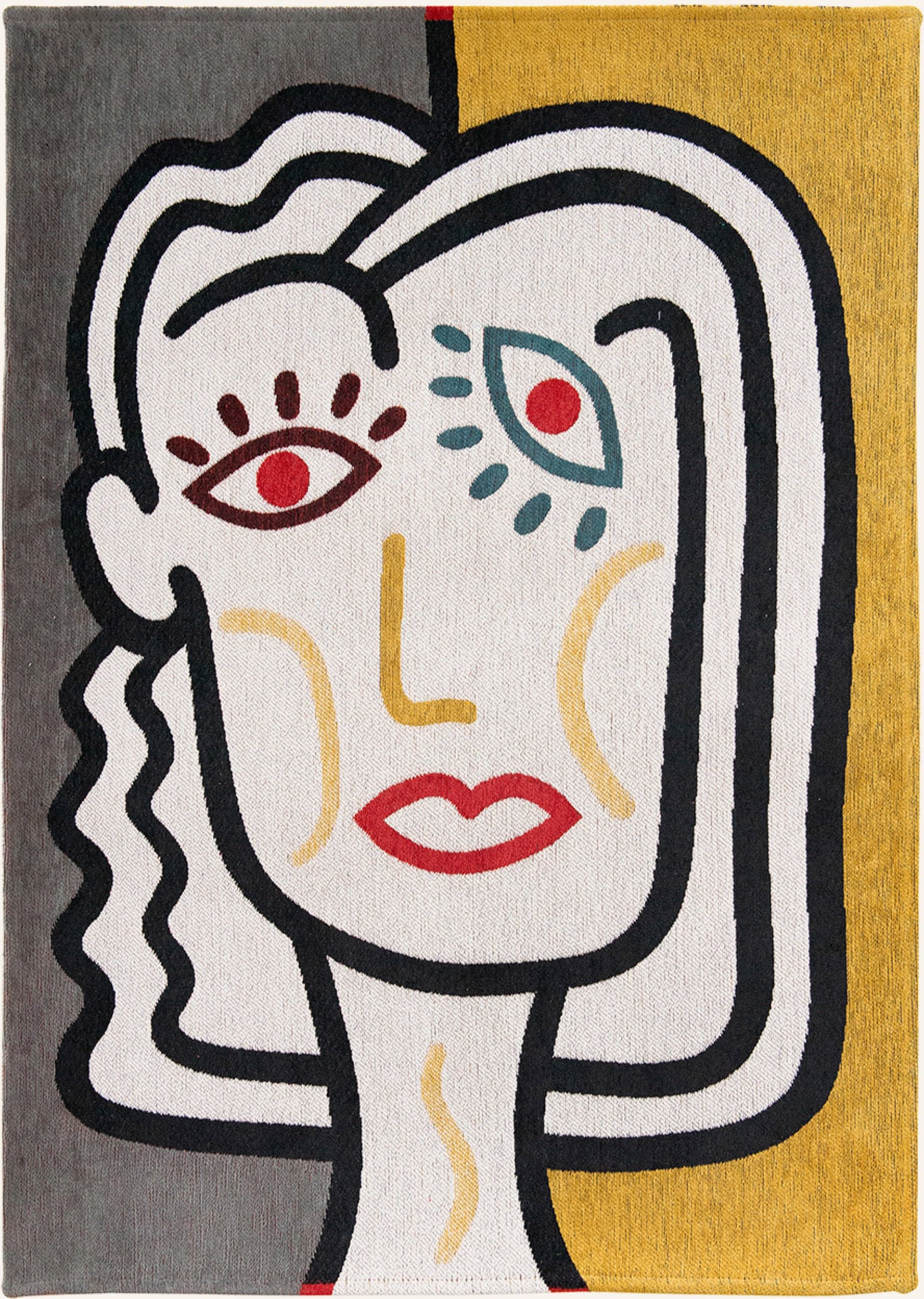 Louis De Poortere Teppich Gallery Dora blau