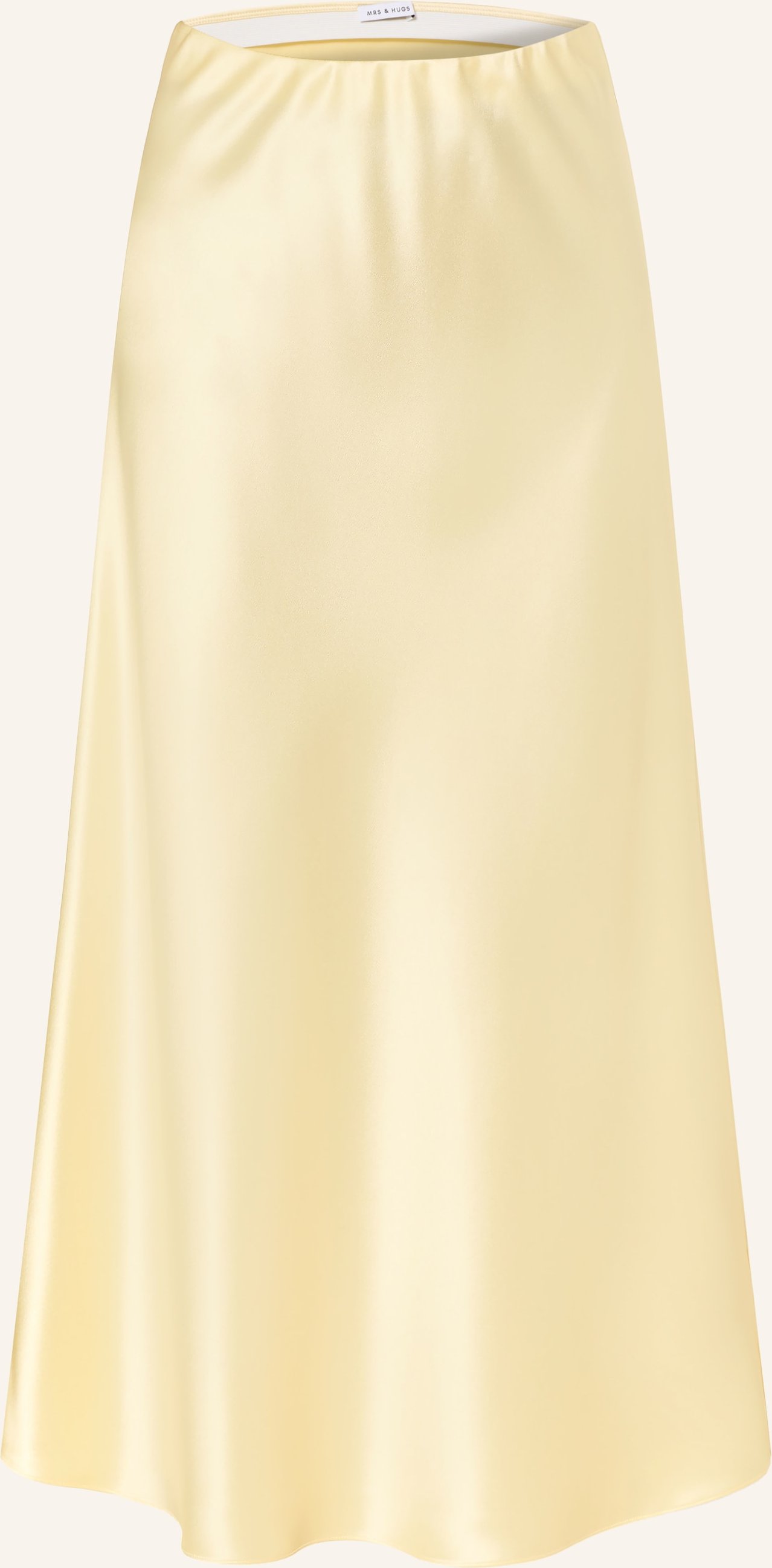 Mrs & Hugs Satinrock gelb