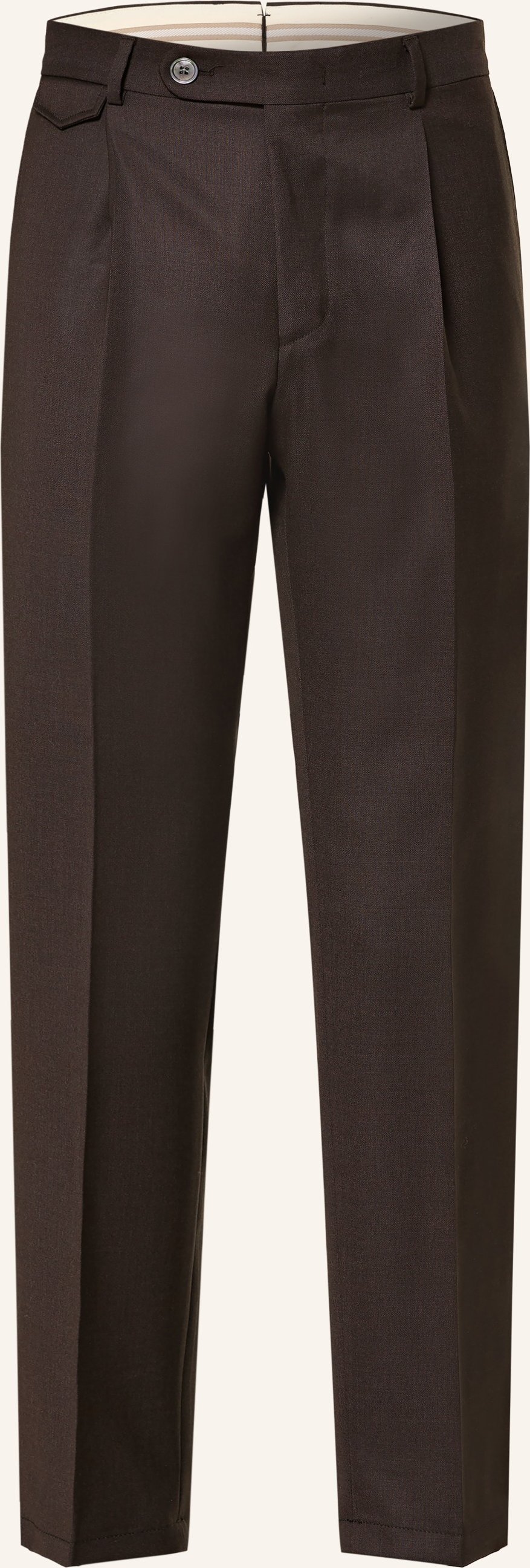 Windsor. Anzughose Silvi Shaped Fit braun