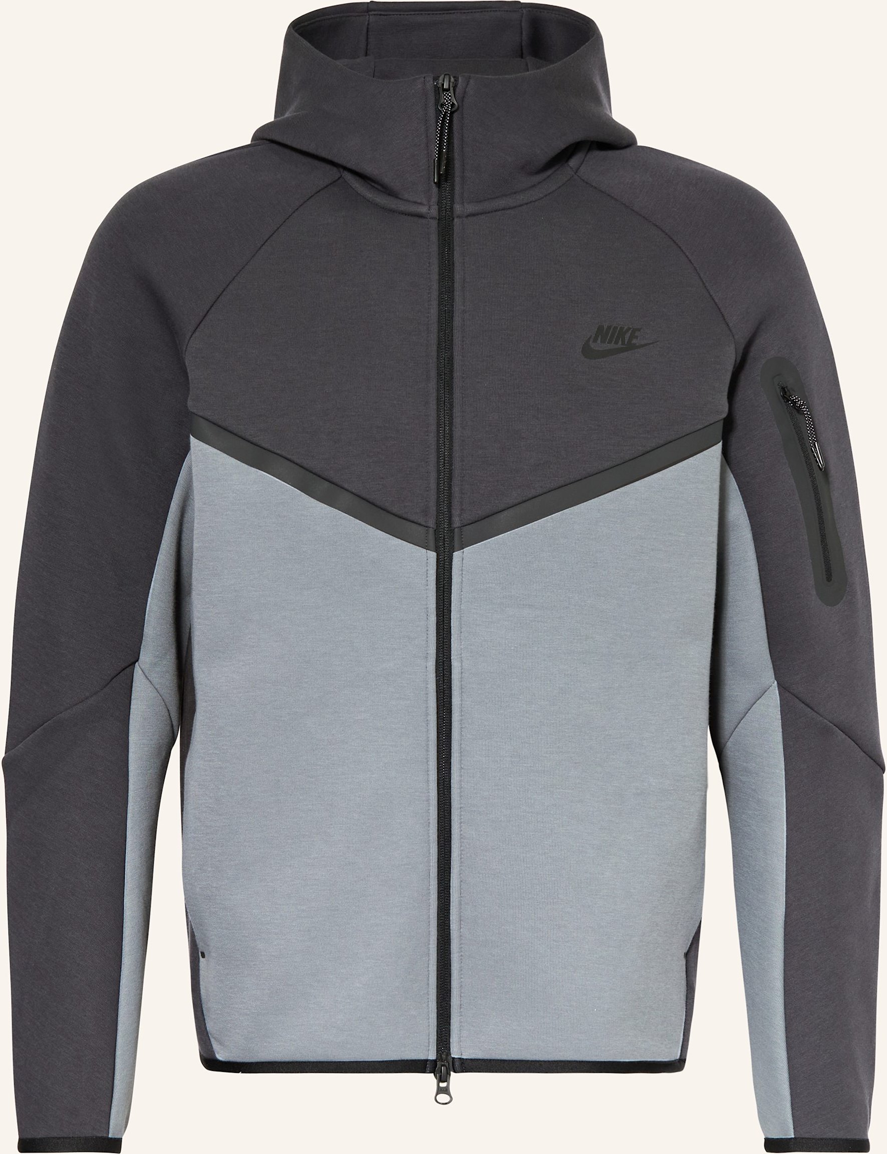 Nike Hoodie Tech Fleece grau