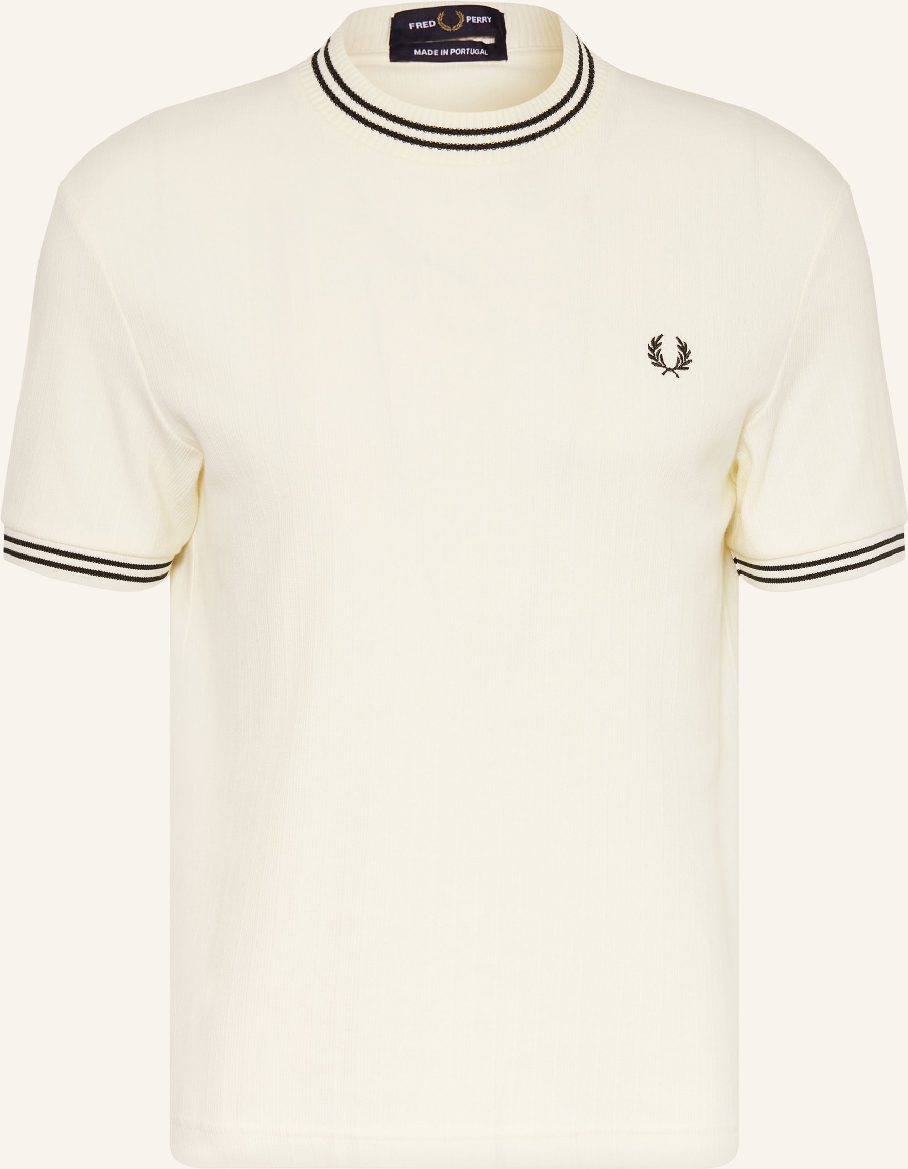 Thumbnail - Fred Perry T-Shirt weiss