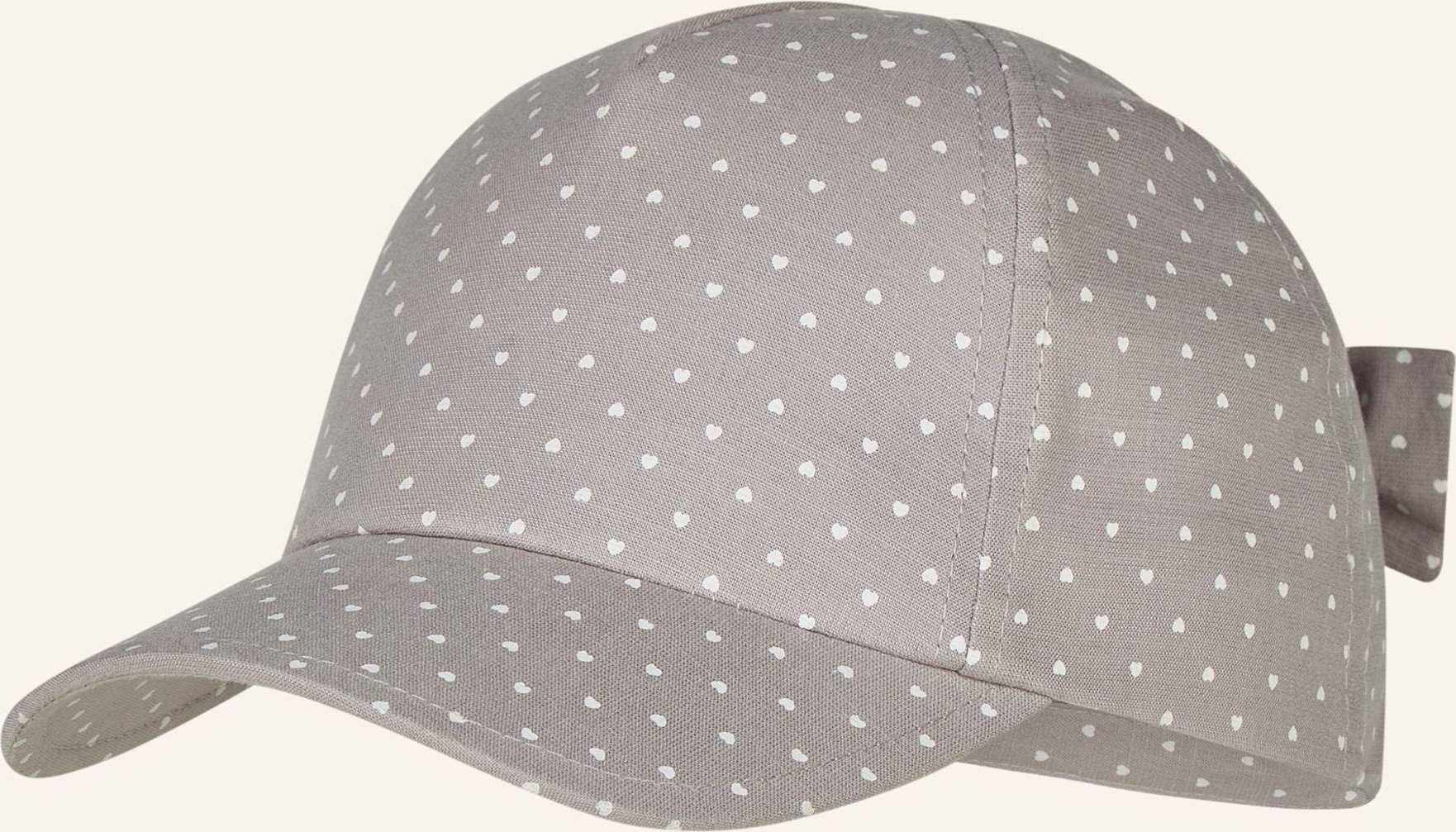 Sterntaler Basecap Herzchen grau