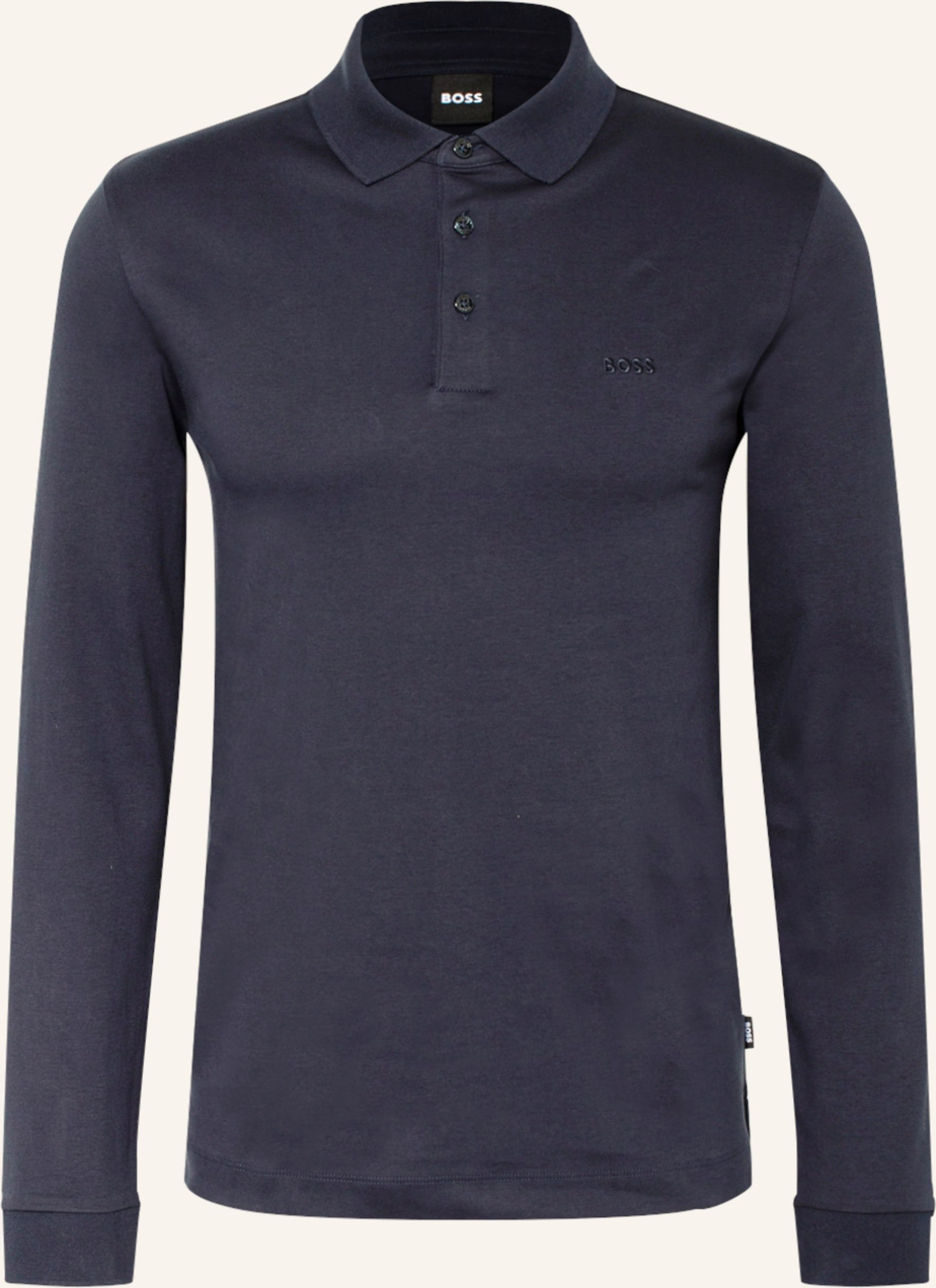 Boss Jersey-Poloshirt Pado blau