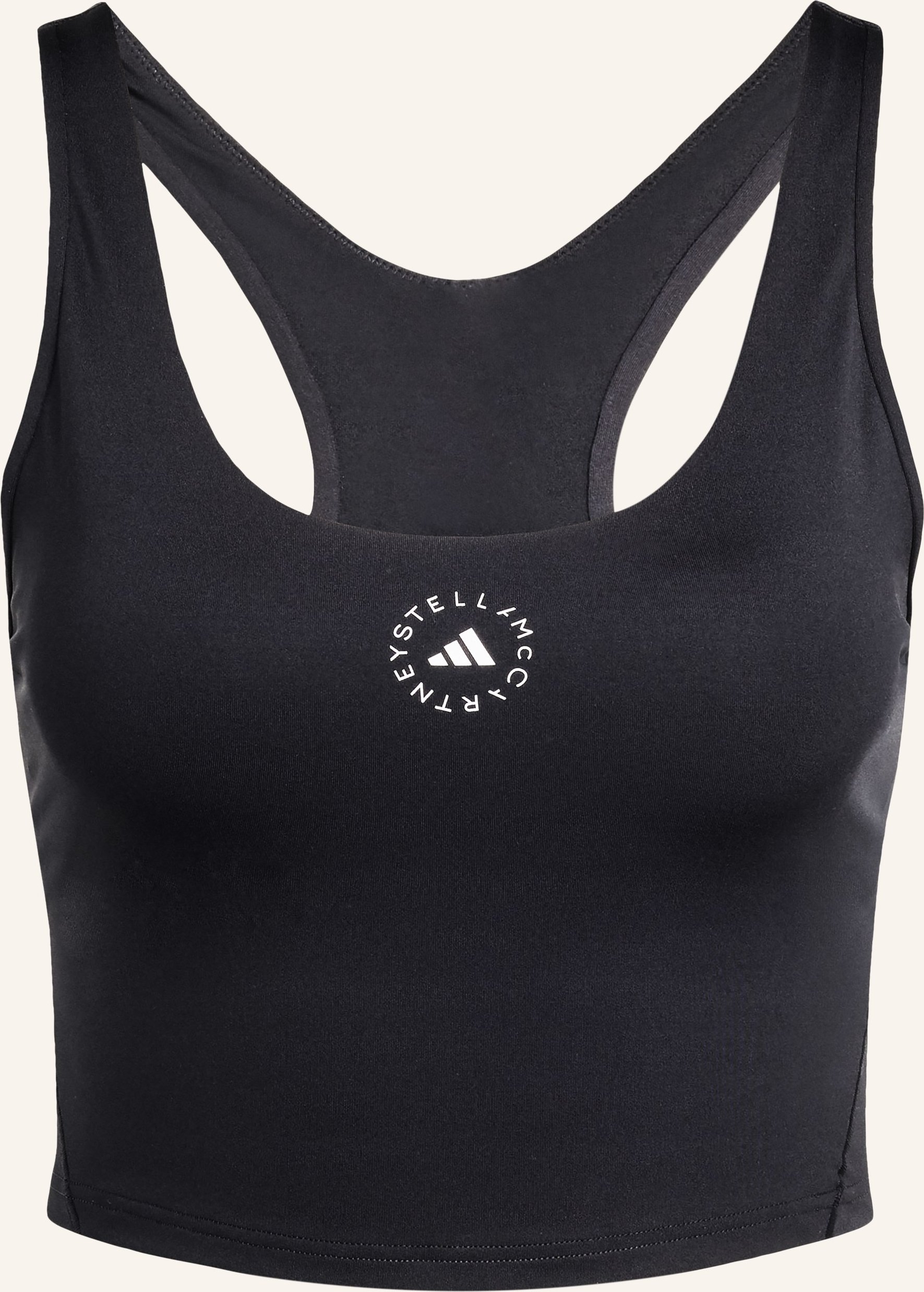 Adidas By Stella Mccartney Cropped-Top Asmc schwarz