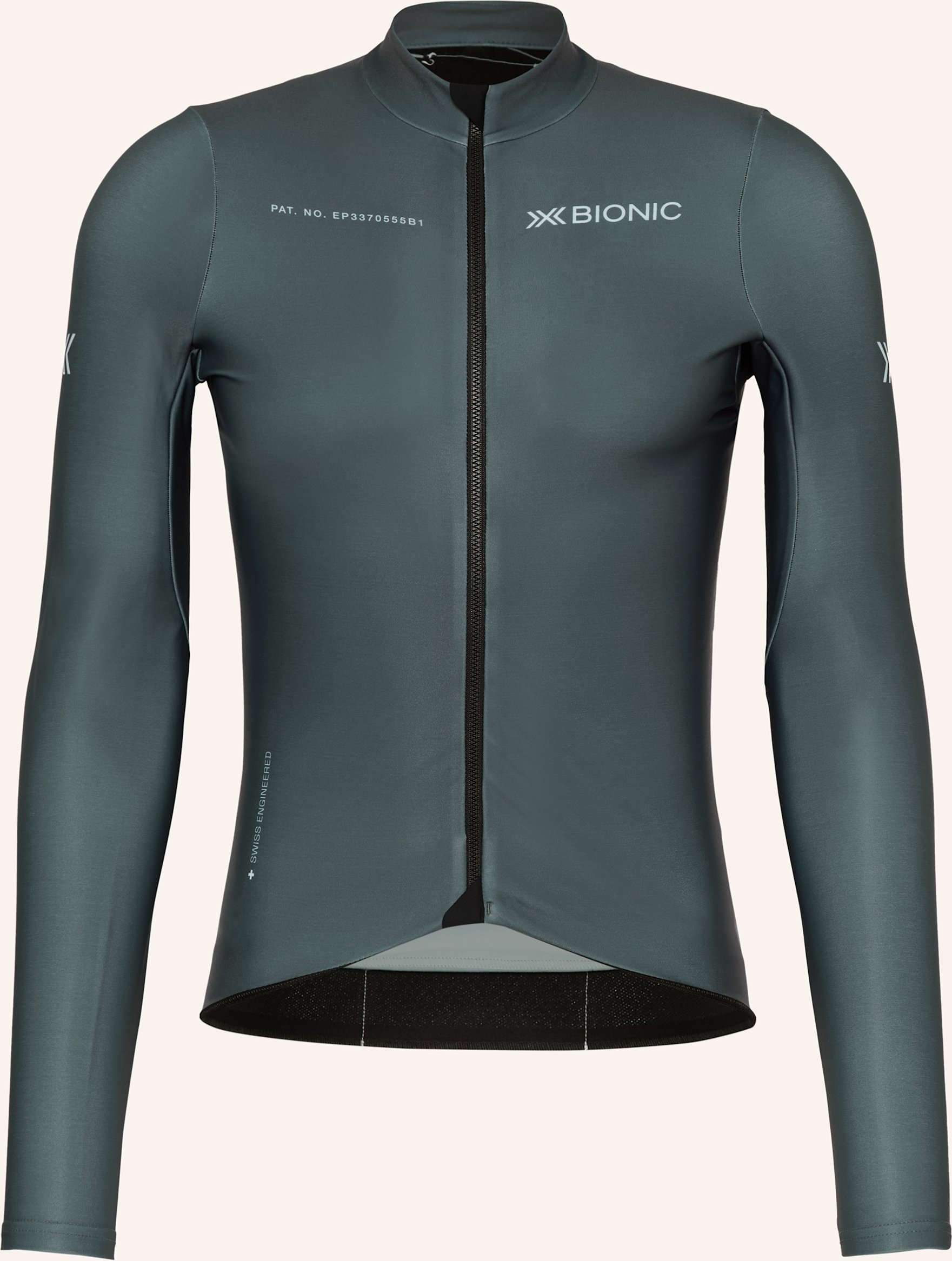 X-Bionic Thermo-Radtrikot Corefusion Ride Ls grau
