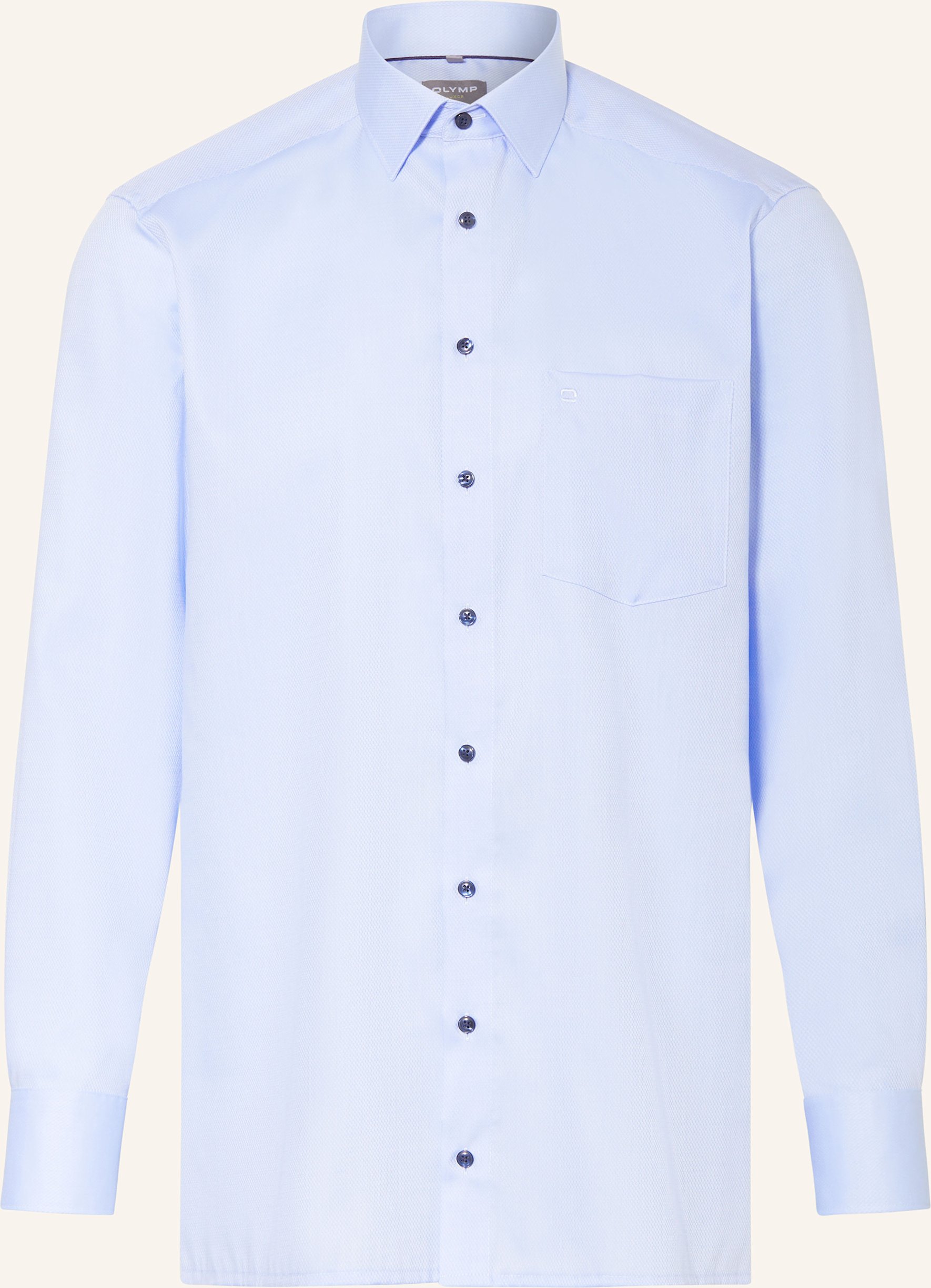 Thumbnail - Olymp Hemd Luxor Comfort Fit blau