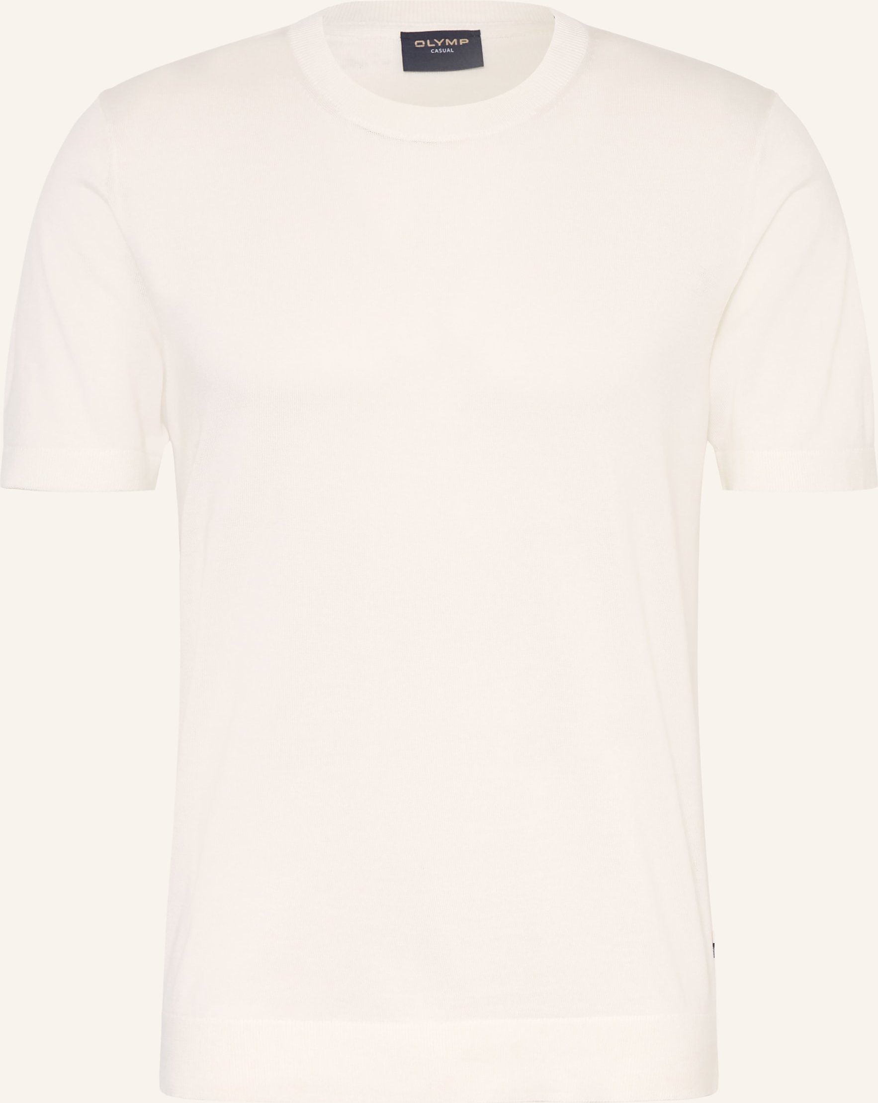 Olymp Strickshirt weiss