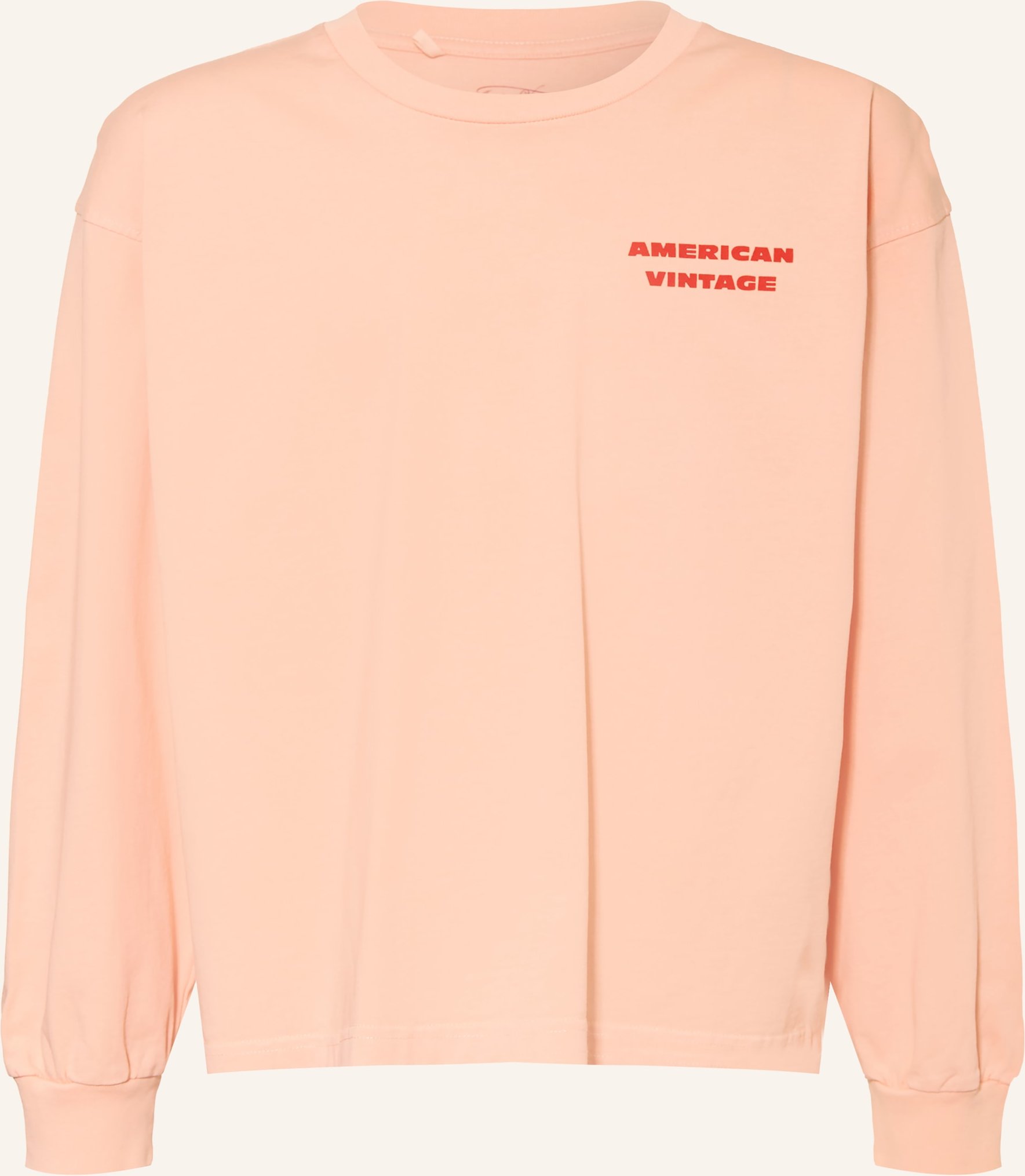 American Vintage Longsleeve rosa