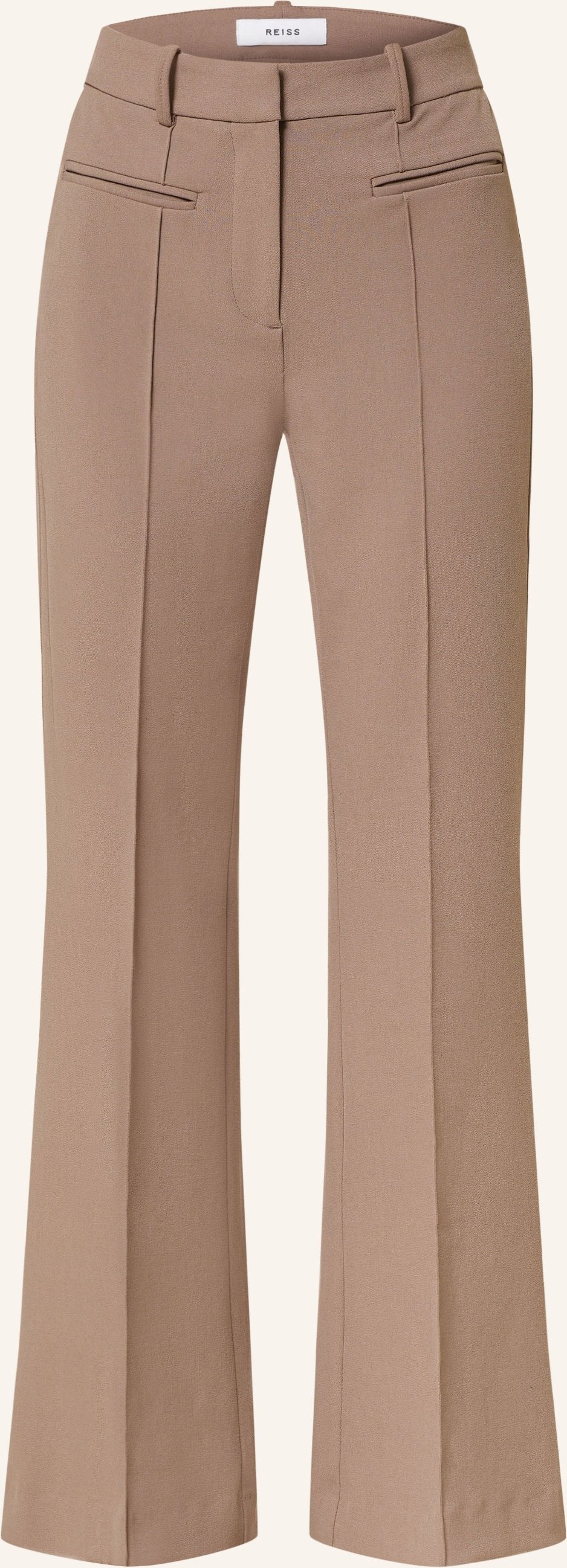 Thumbnail - Reiss Bootcut-Hose Claude rosa