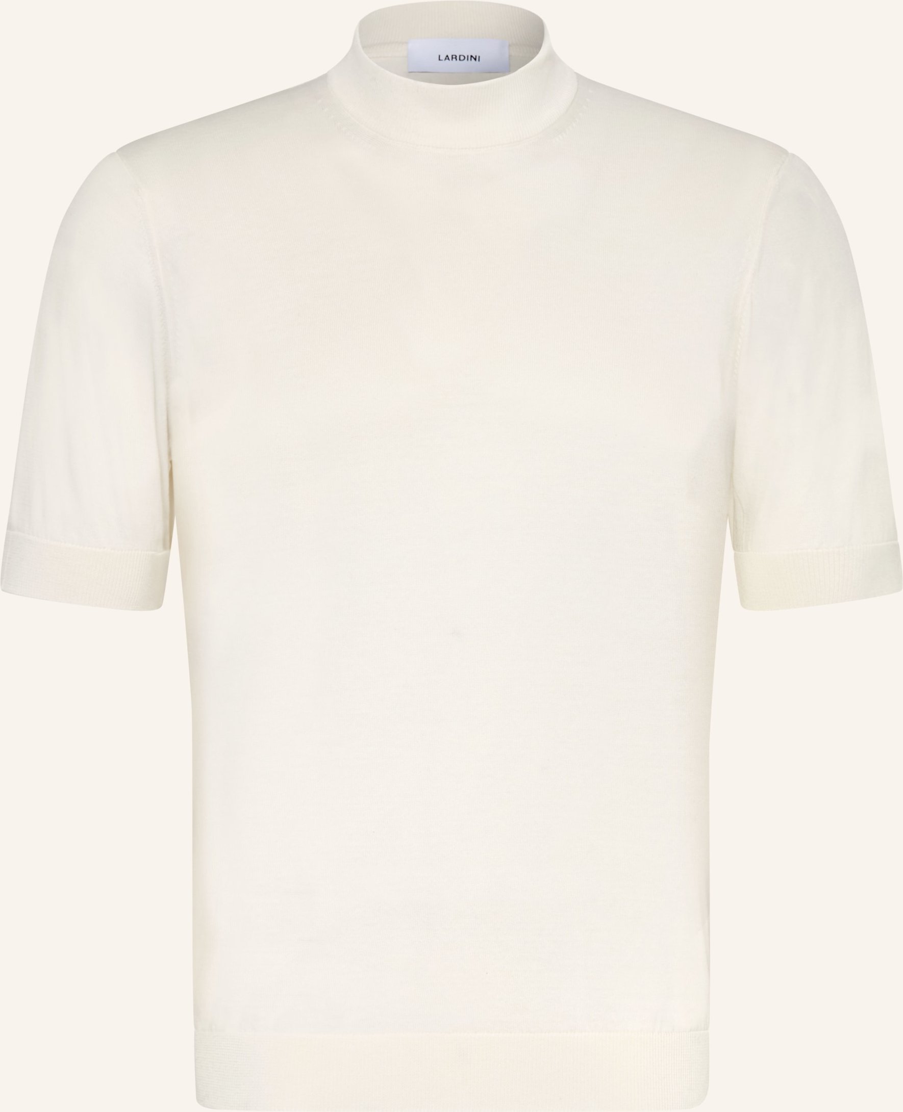 Lardini Strickshirt weiss