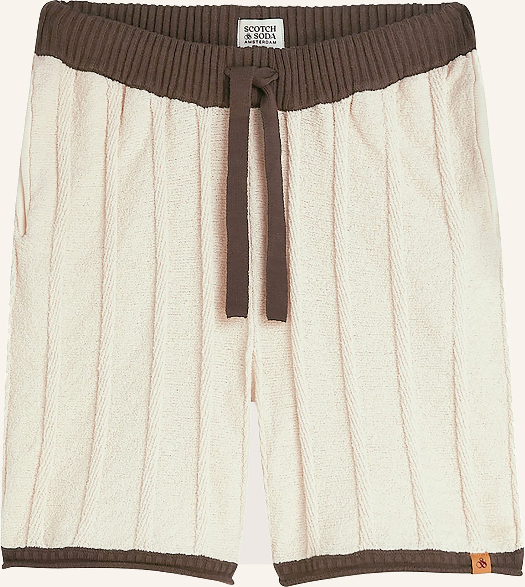 Scotch & Soda Strickshorts beige
