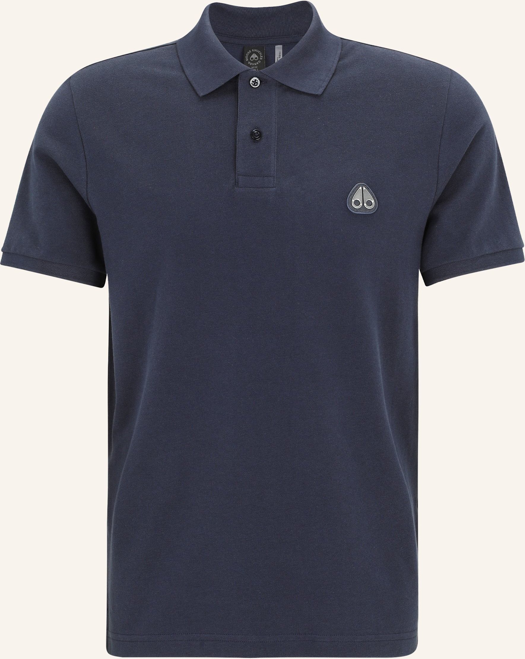 Moose Knuckles Poloshirt Everett blau