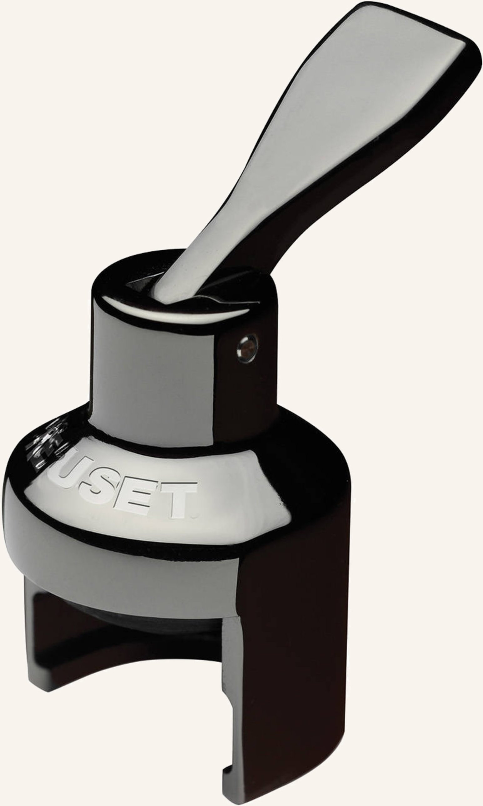 Le Creuset Sekt-Verschluss schwarz