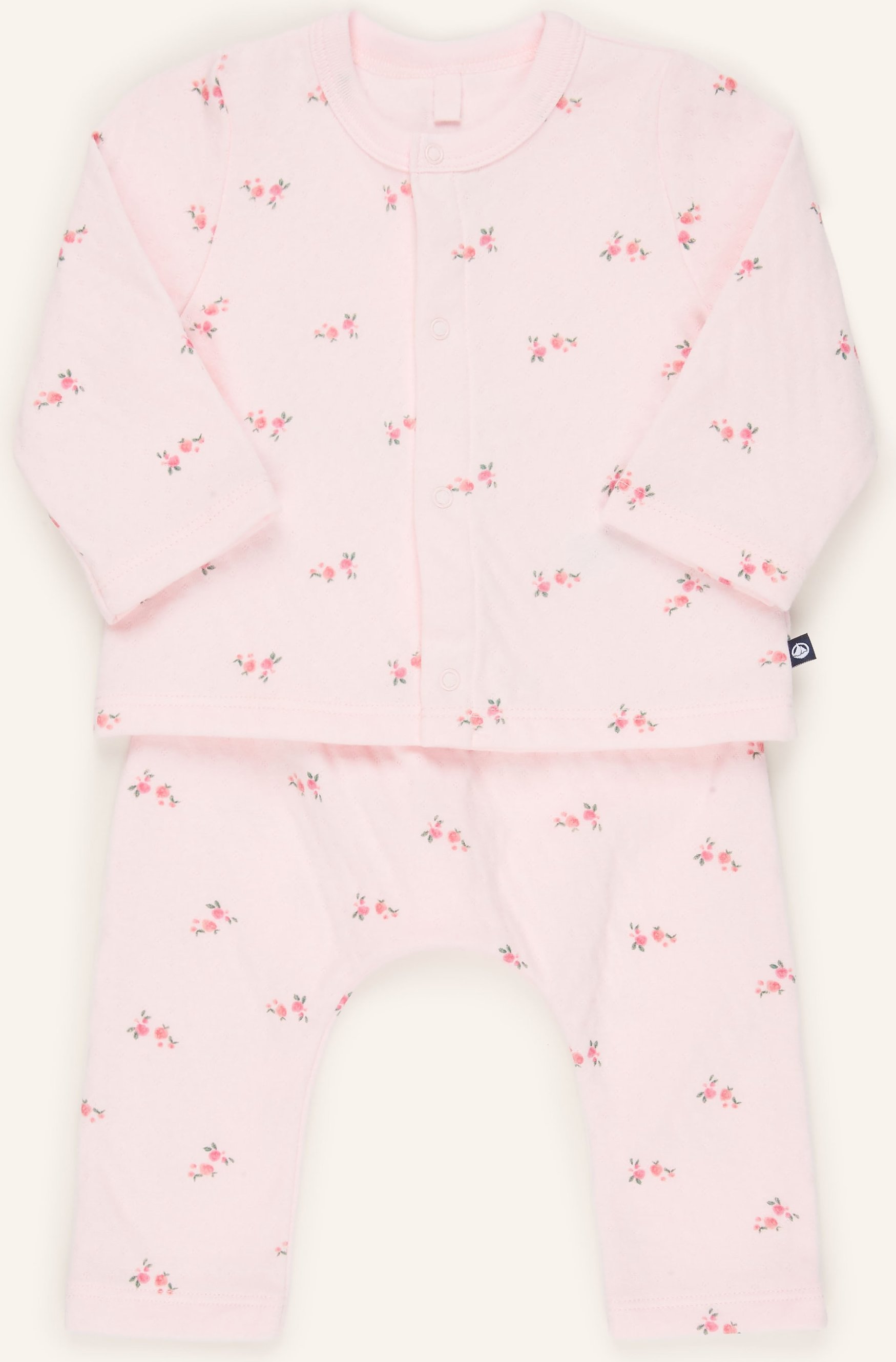 Petit Bateau Set: Sweatjacke Und Leggings rosa