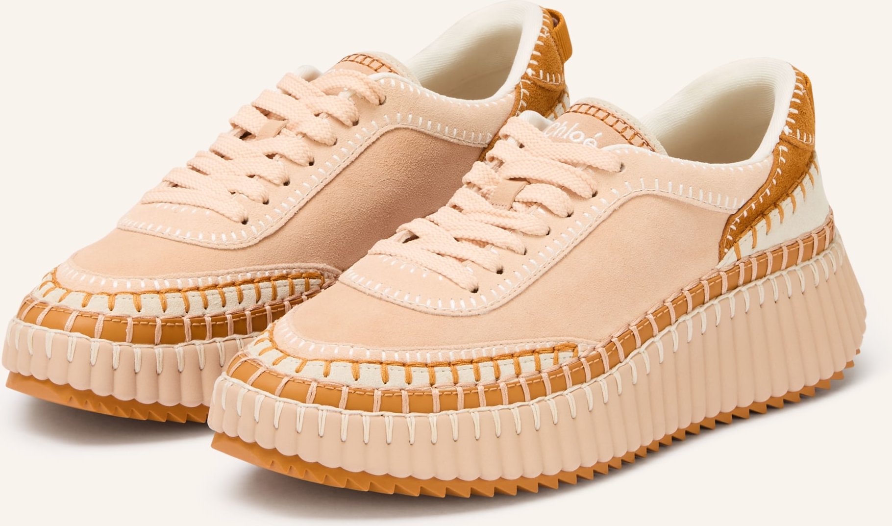 Chloé Sneaker Nama rosa