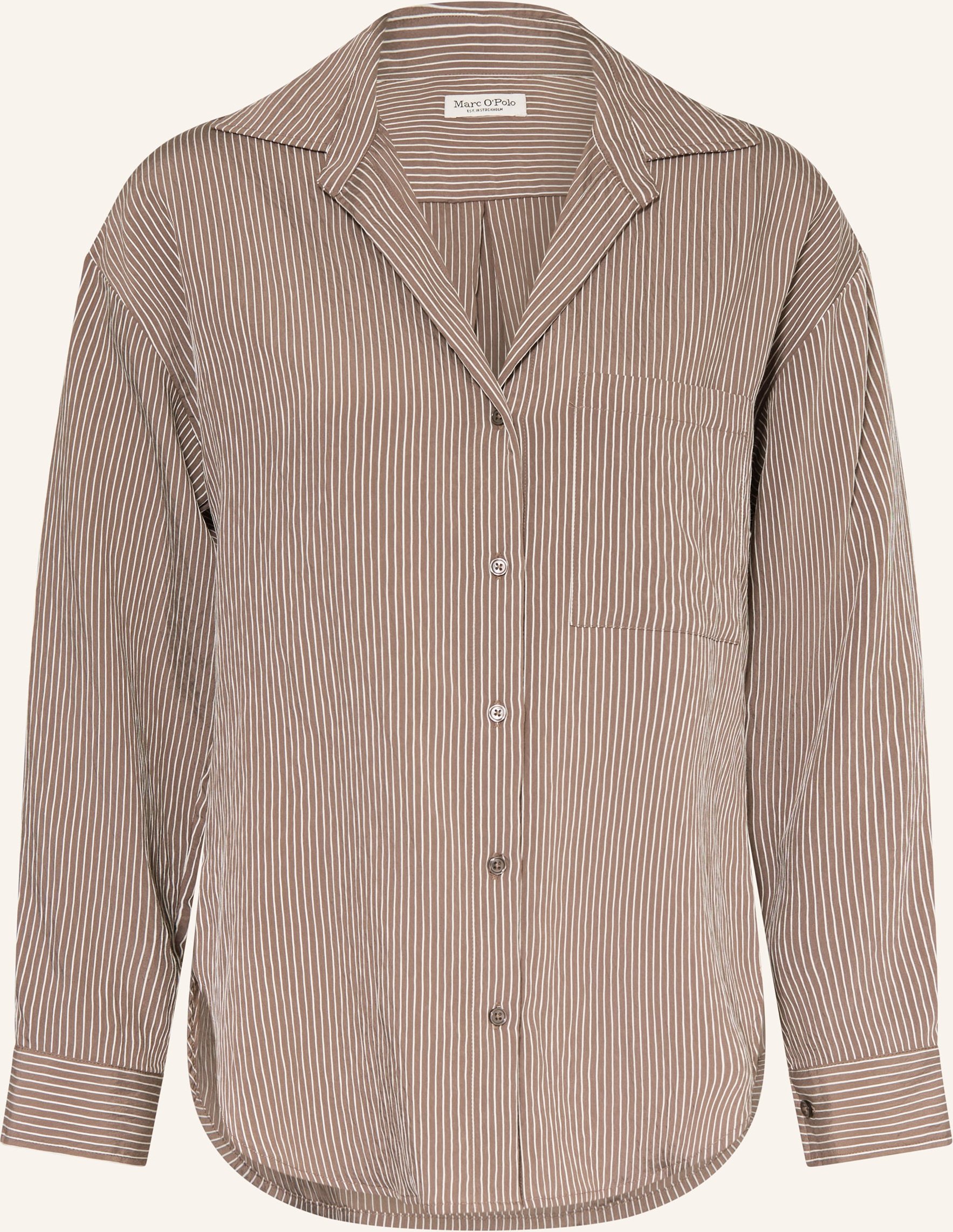 Marc O'polo Hemdbluse braun