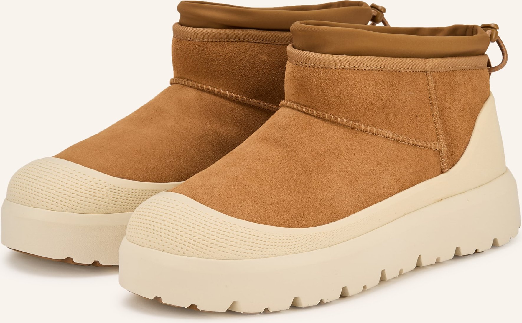 Ugg Plateau-Boots Classic Ultra Mini Weather Hybrid braun