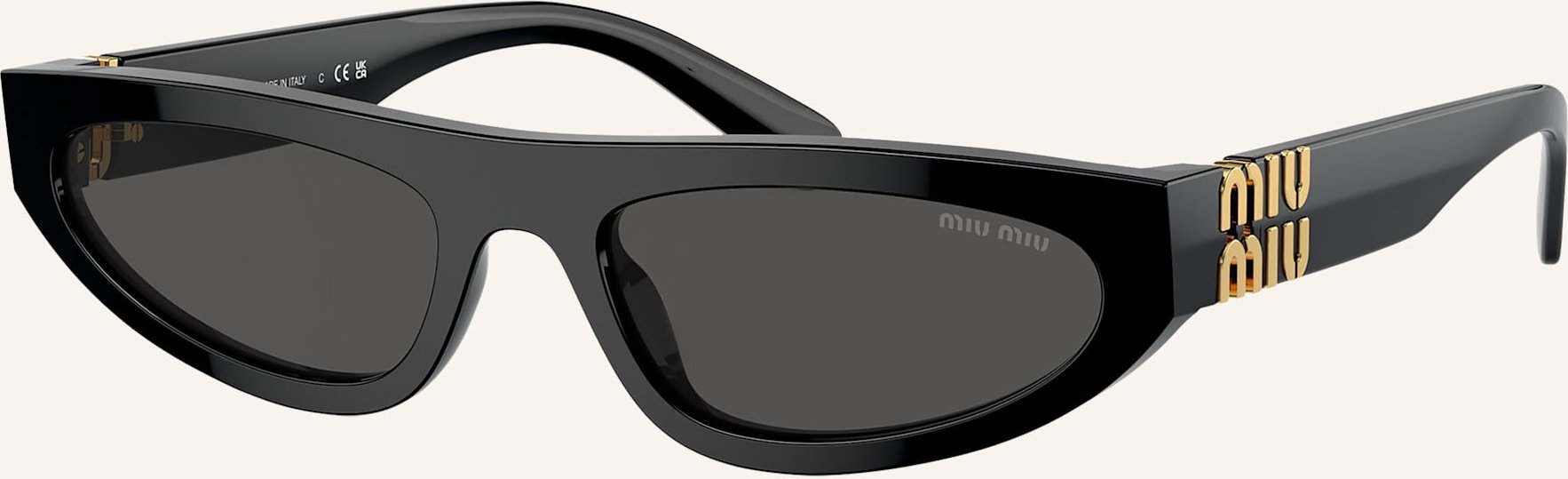 Miu Miu Sonnenbrille Mu 07zs schwarz