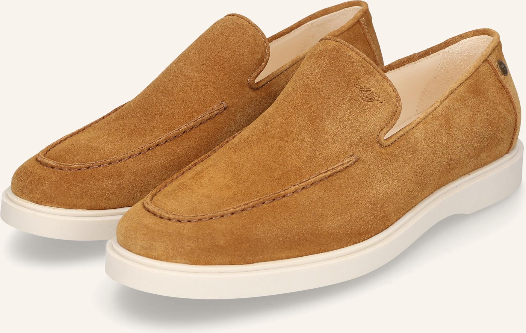 Heinrich Dinkelacker Loafer Genua Plain Loafer V braun