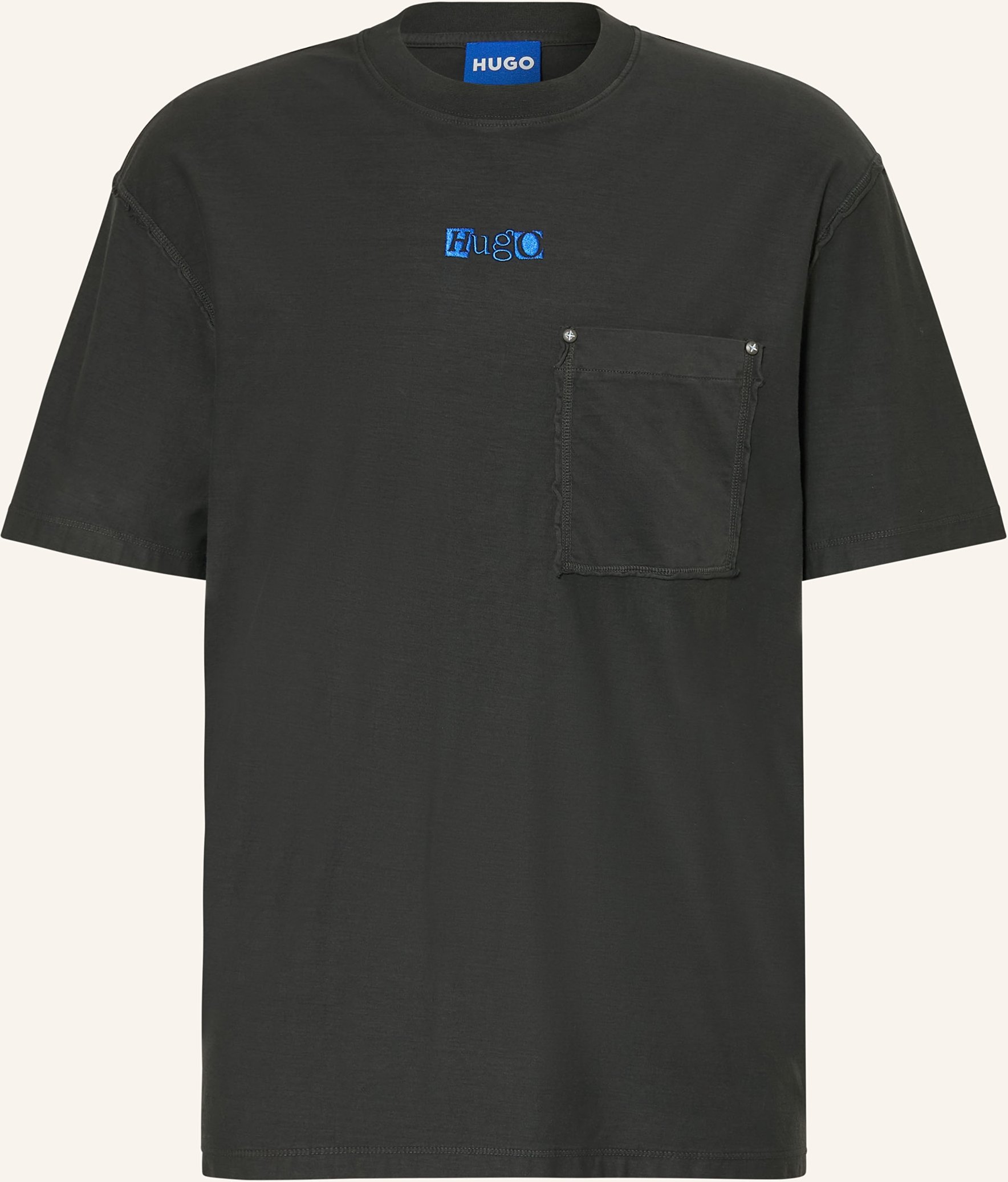 Thumbnail - Hugo T-Shirt Naste schwarz