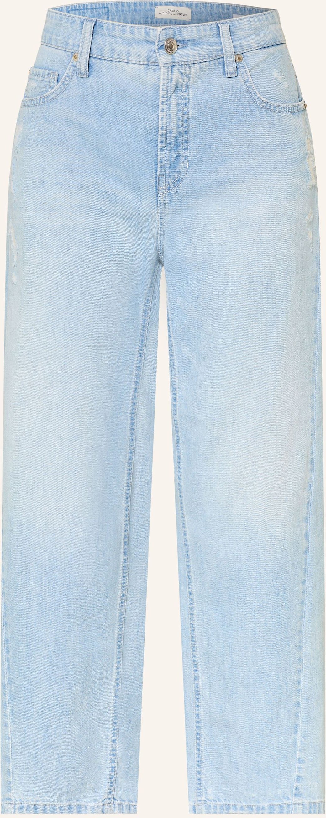 Cambio Barrel Jeans Oria blau