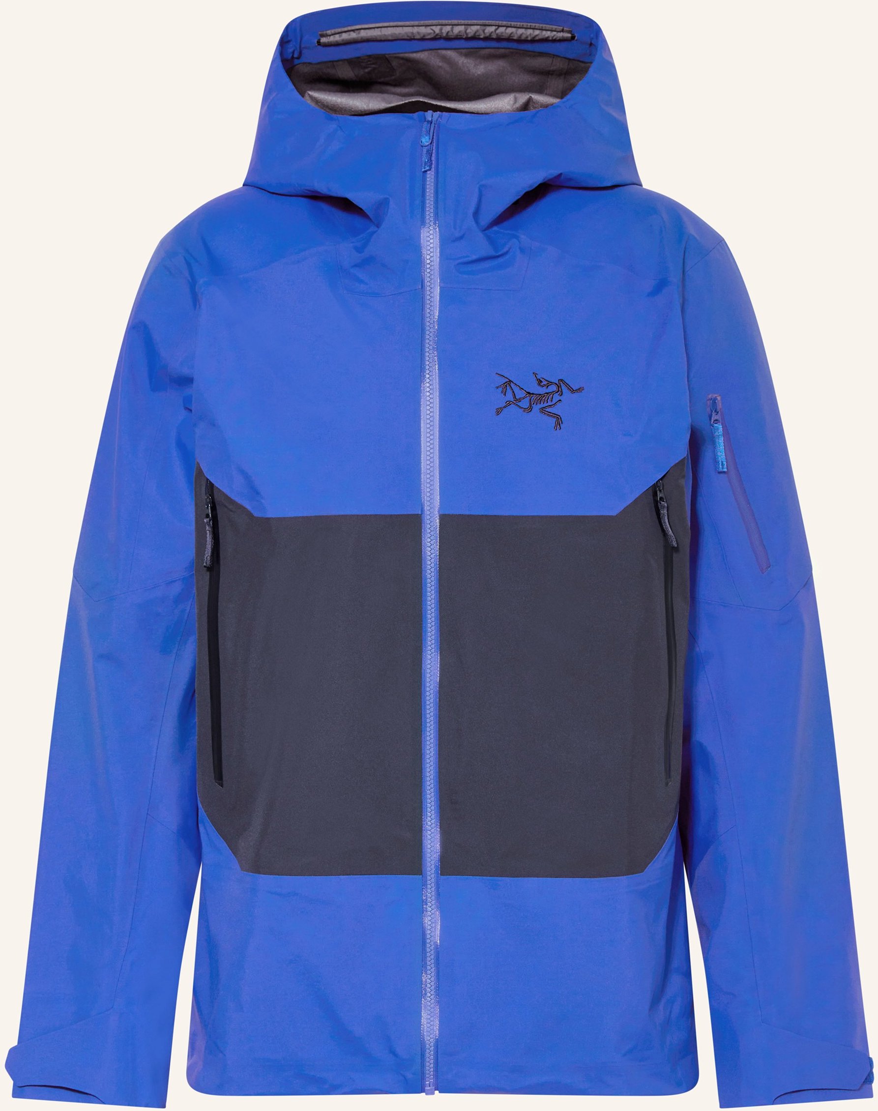 Arc'teryx Hardshell-Skijacke Sabre blau