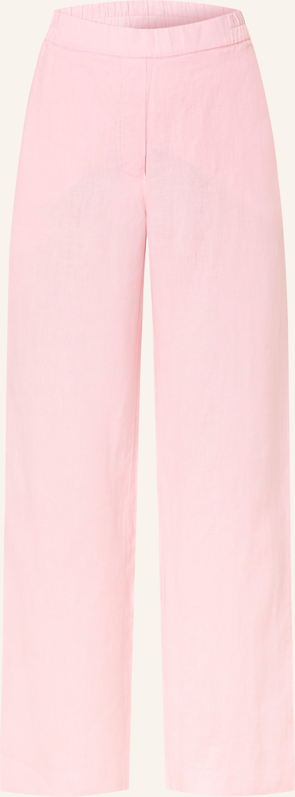 (The Mercer) N.Y. Marlenehose Aus Leinen rosa