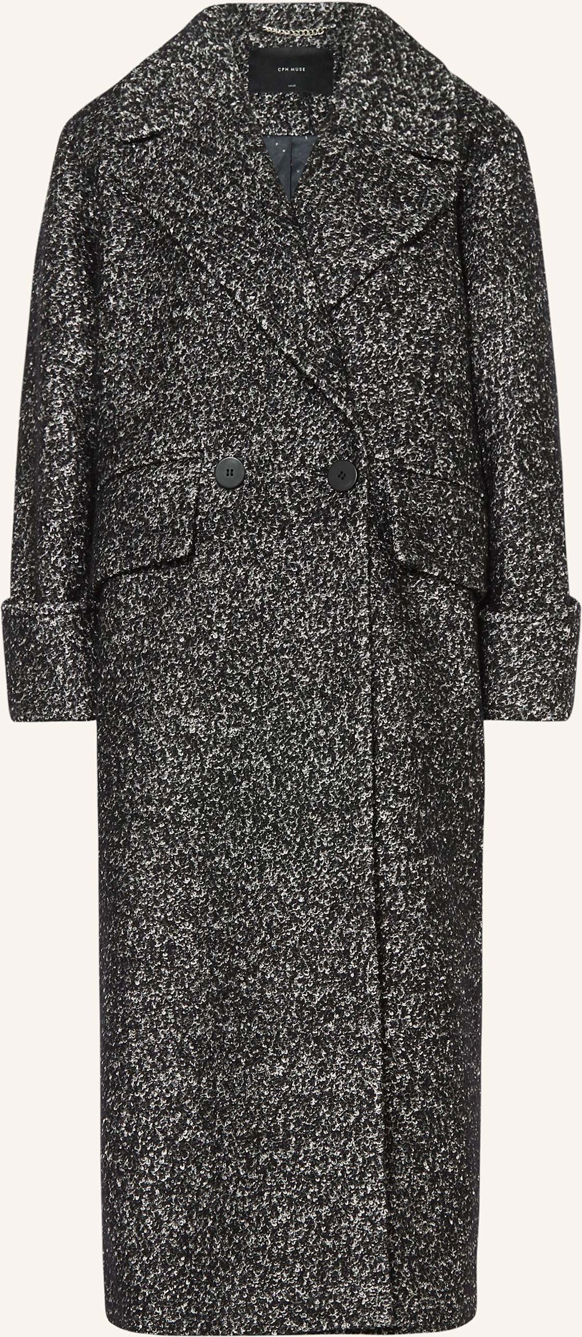 Copenhagen Muse Mantel Cmzag schwarz