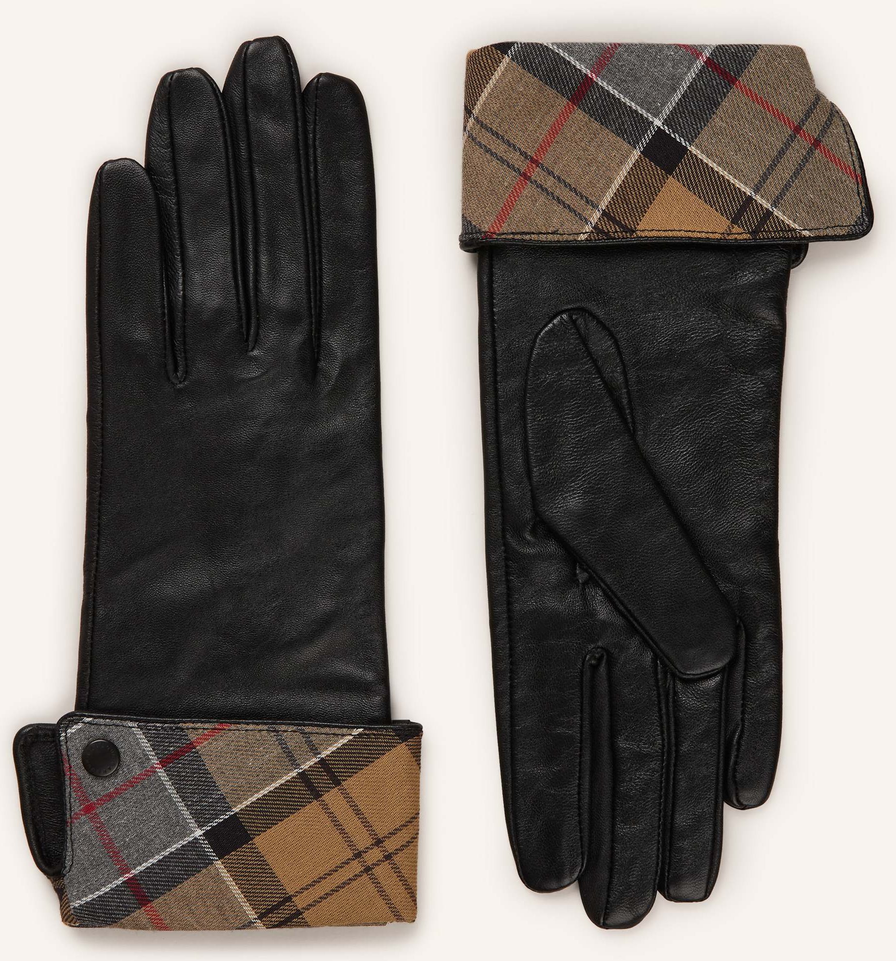 Thumbnail - Barbour Lederhandschuhe Lady Jane schwarz