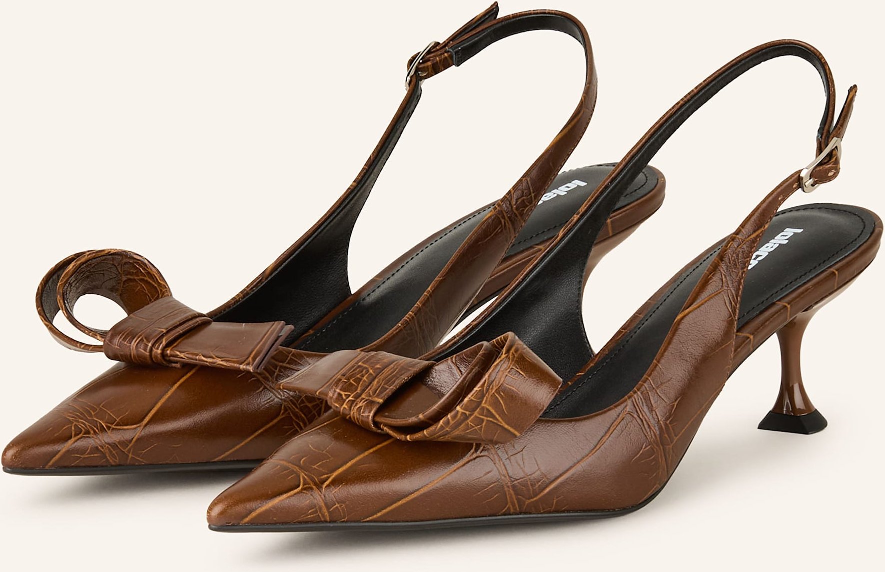 Lola Cruz Slingpumps braun
