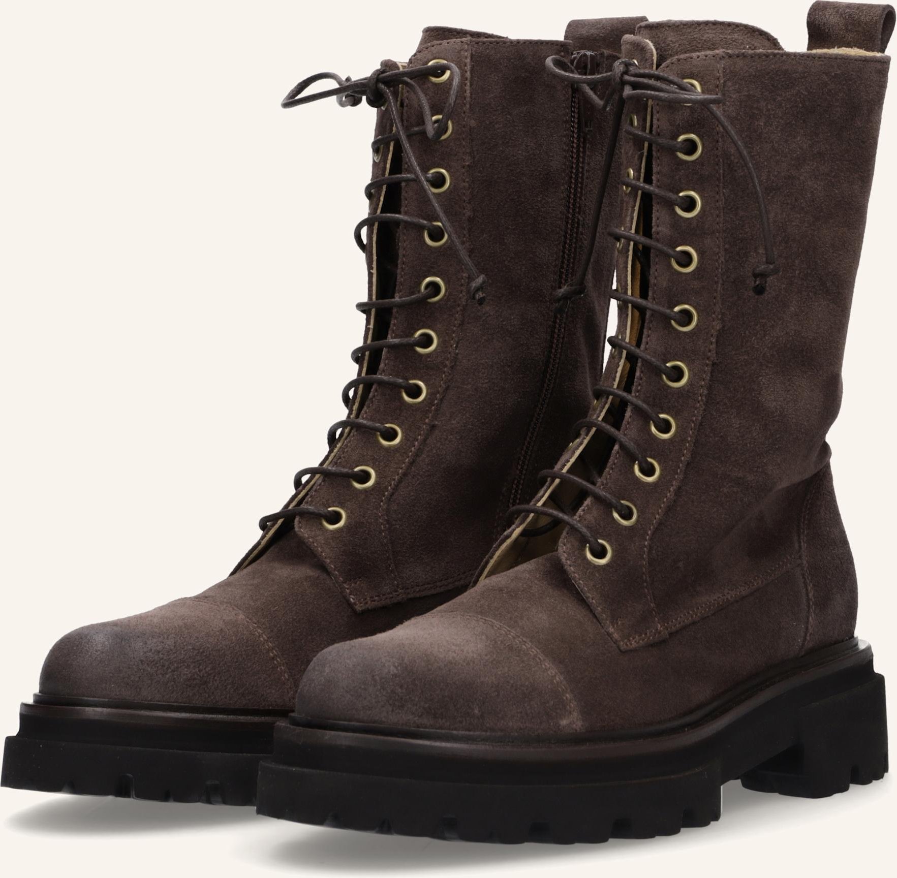 Thea Mika Schnürstiefel braun