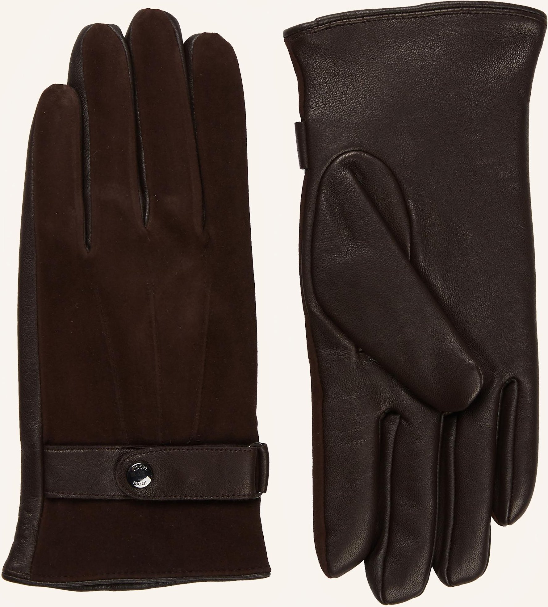 Joop! Lederhandschuhe braun