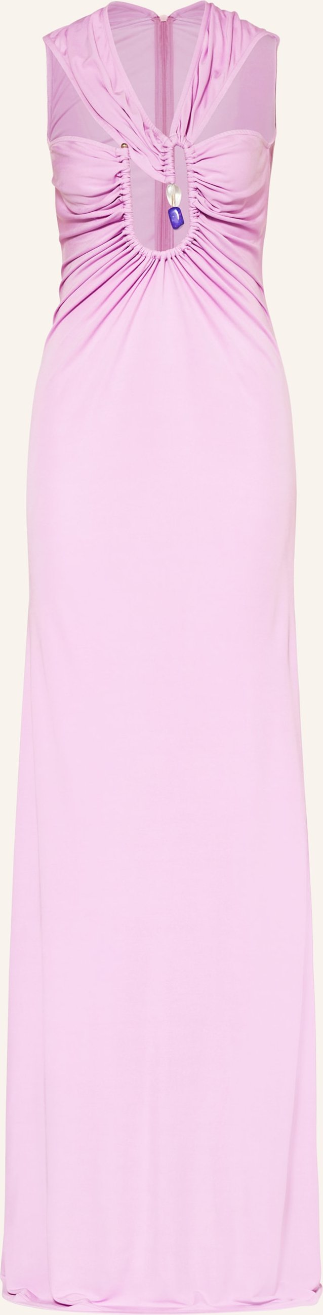 Christopher Esber Kleid Helix rosa