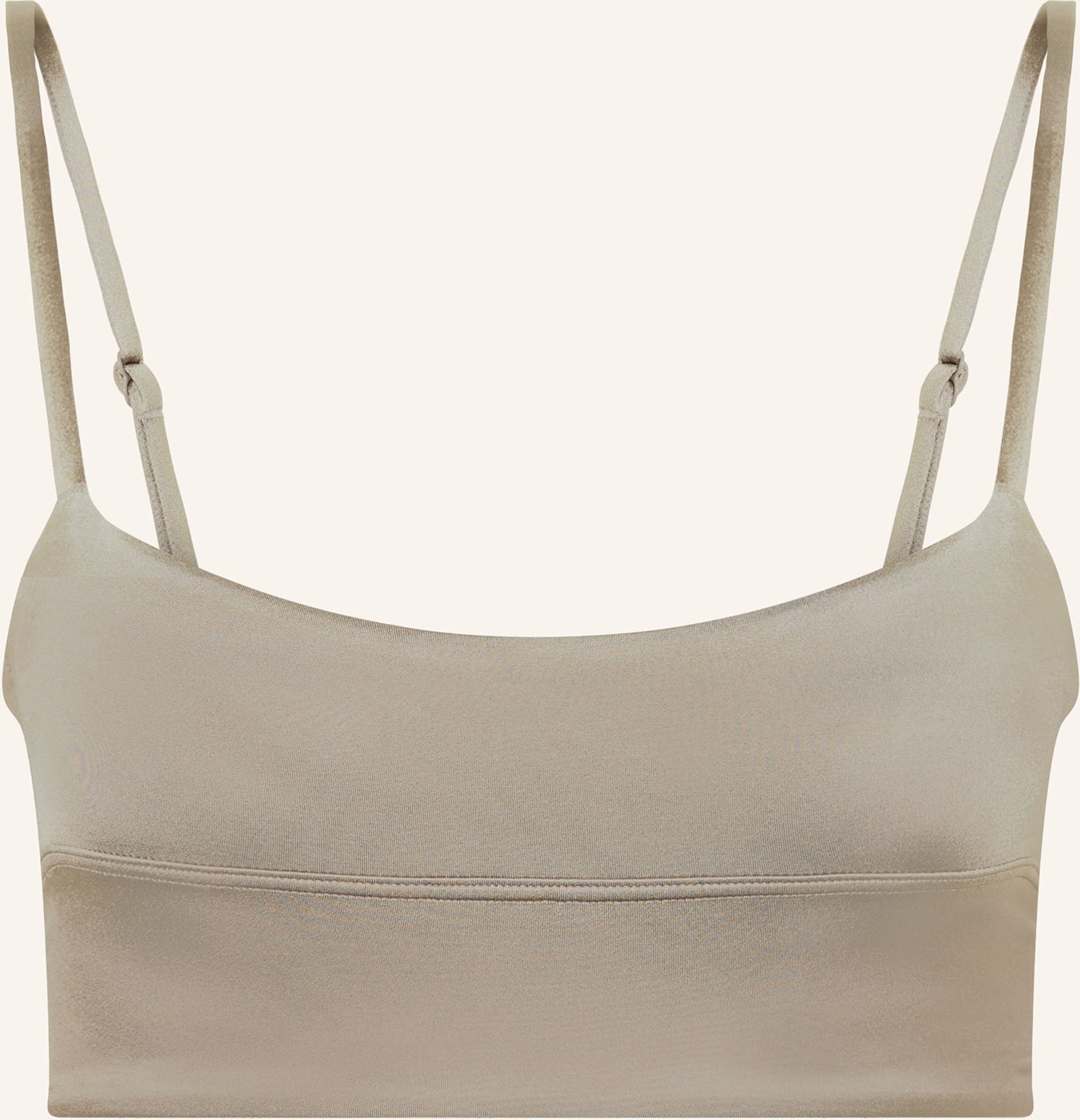 Lululemon Sport-Bh Aus Satin grau