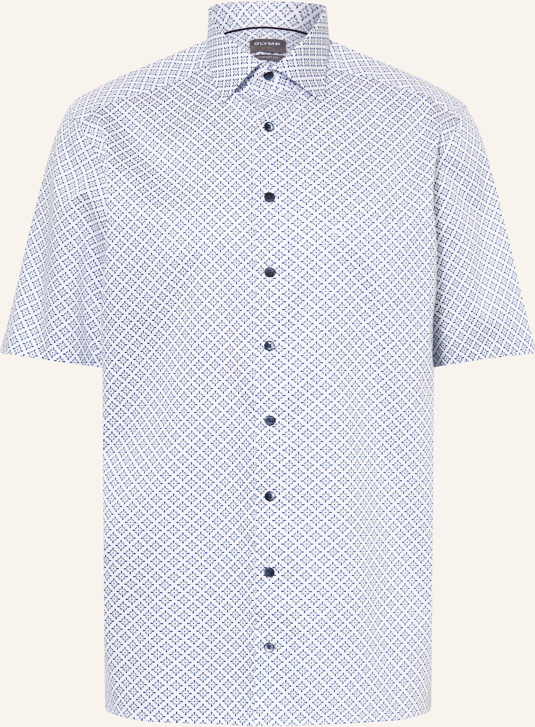Olymp Kurzarm-Hemd Luxor Comfort Fit weiss