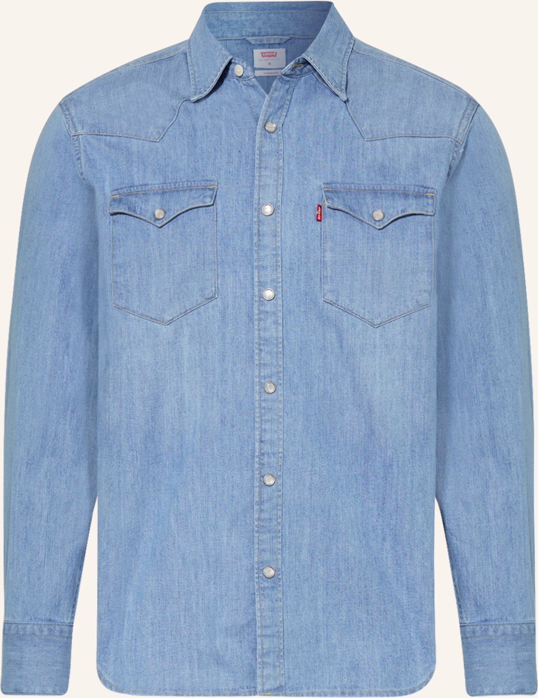 Levi's® Jeanshemd Standard Fit blau